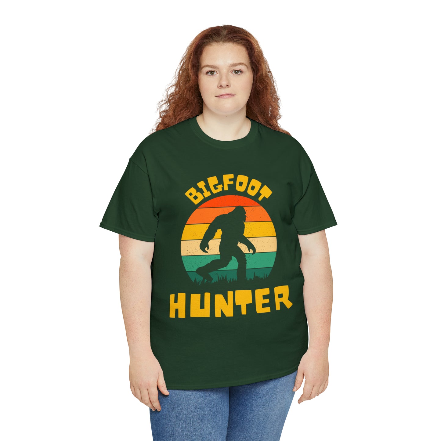 Unisex Bigfoot hunter Heavy Cotton Tee