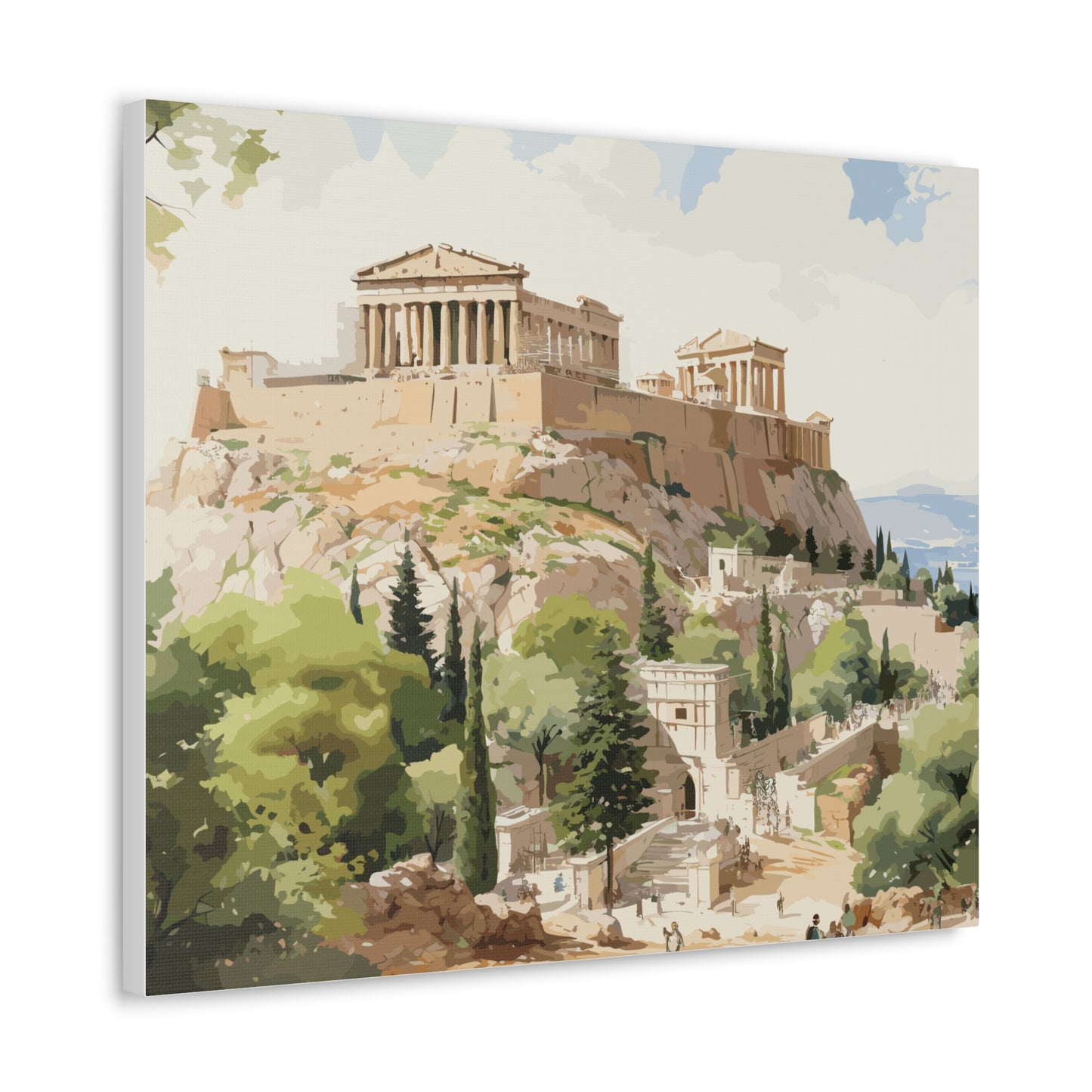 Greece, Canvas Gallery Wraps