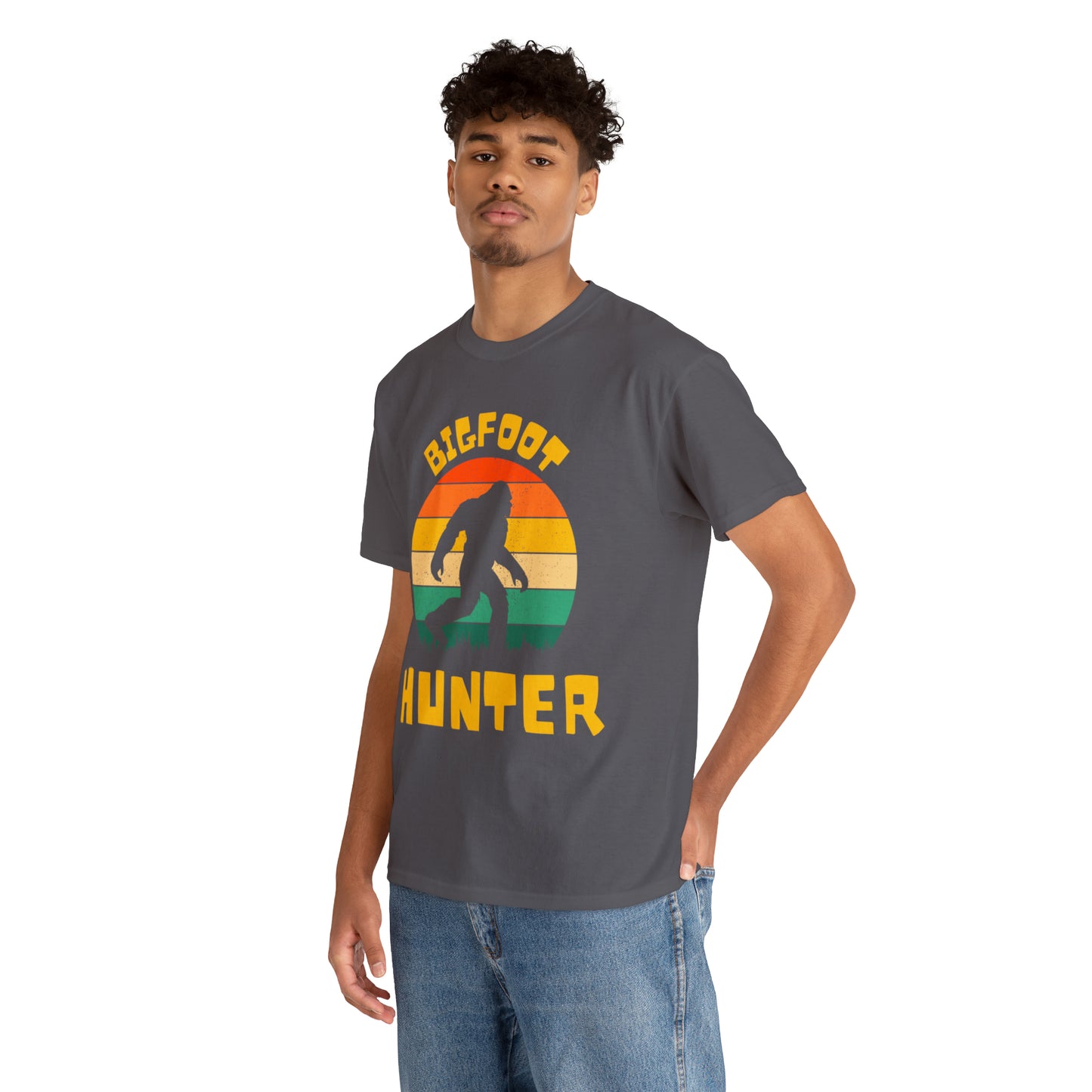 Unisex Bigfoot hunter Heavy Cotton Tee