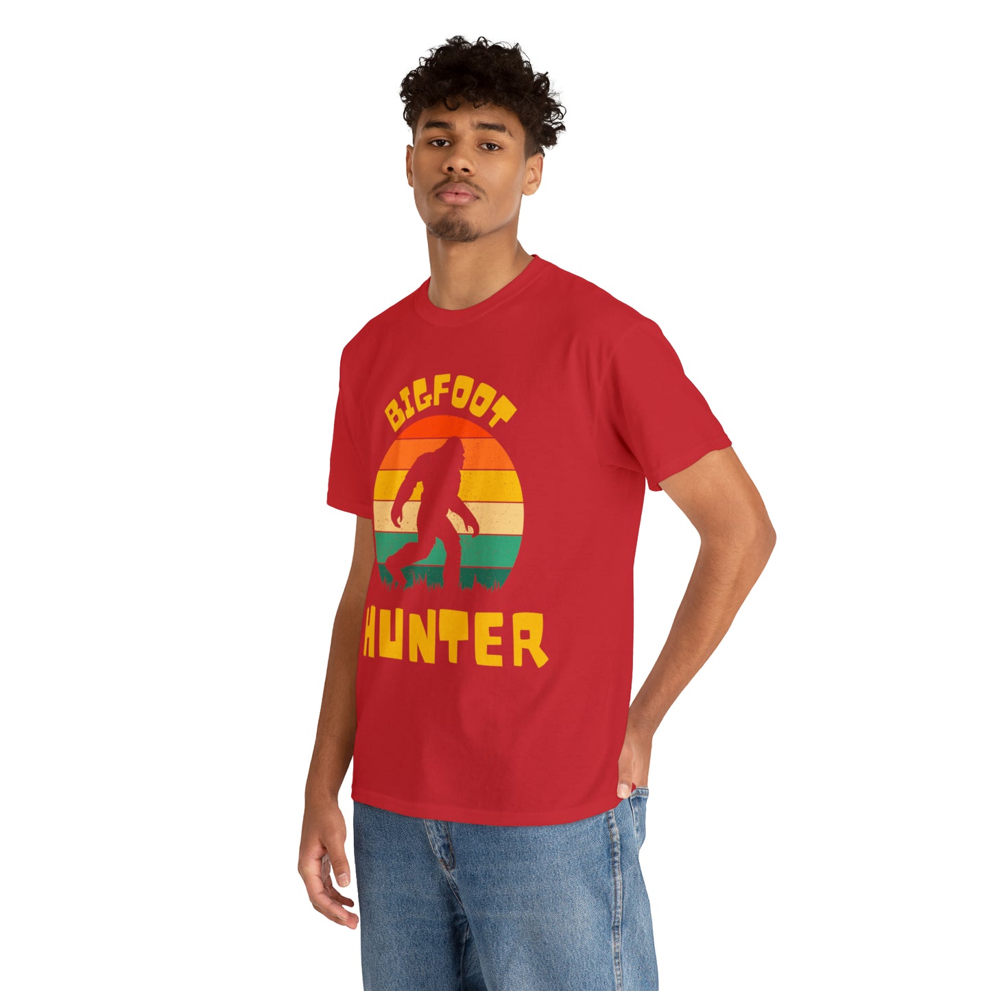 Unisex Bigfoot hunter Heavy Cotton Tee