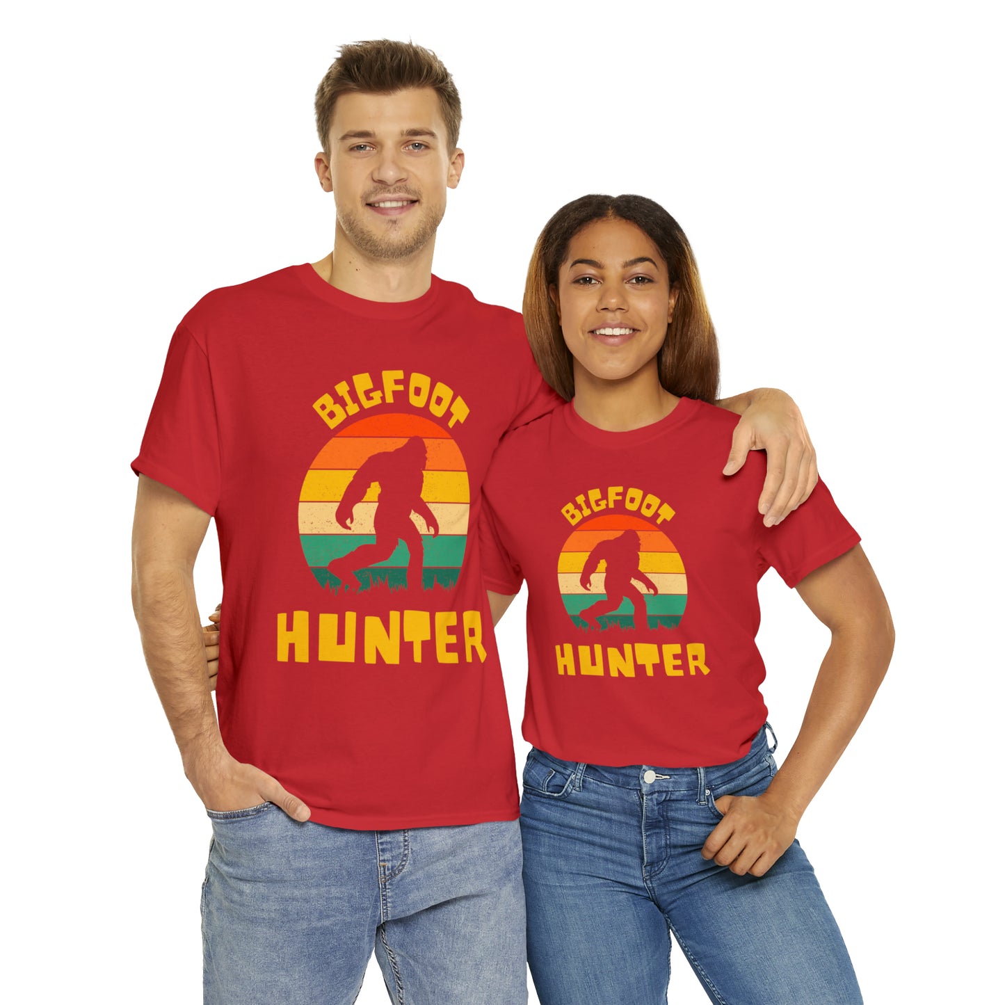 Unisex Bigfoot hunter Heavy Cotton Tee