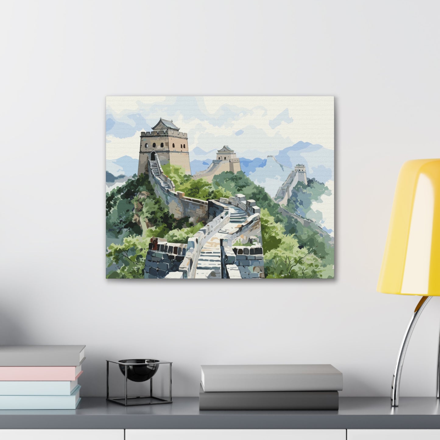 Great Wall Of China, canvas wrap