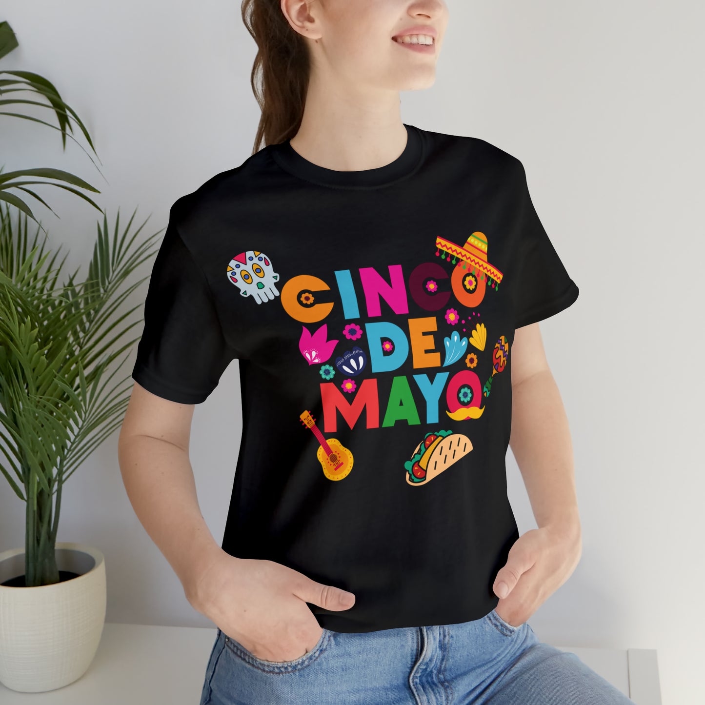 Unisex Cinco de Mayo Jersey Short Sleeve Tee