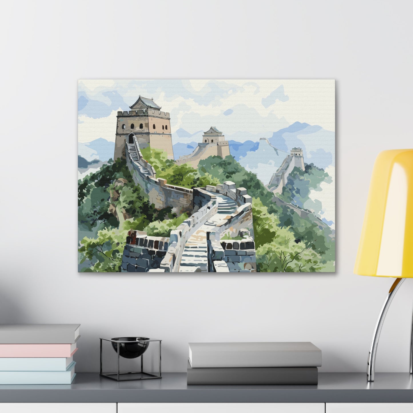 Great Wall Of China, canvas wrap