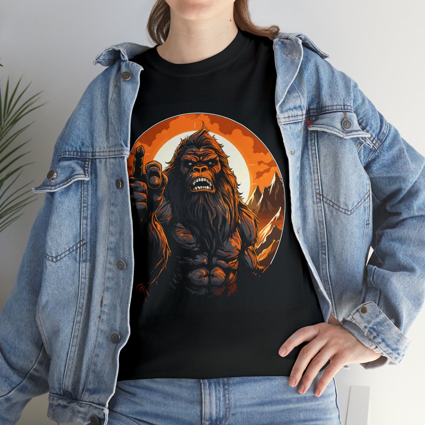 Bigfoot, Unisex Heavy Cotton Tee