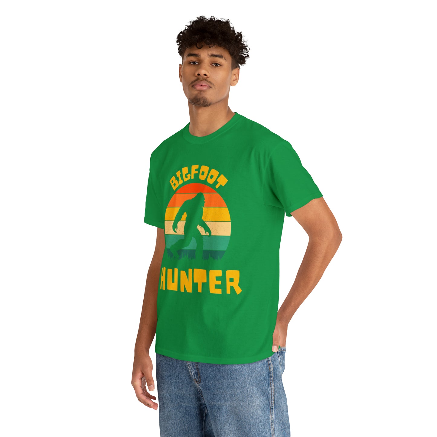 Unisex Bigfoot hunter Heavy Cotton Tee