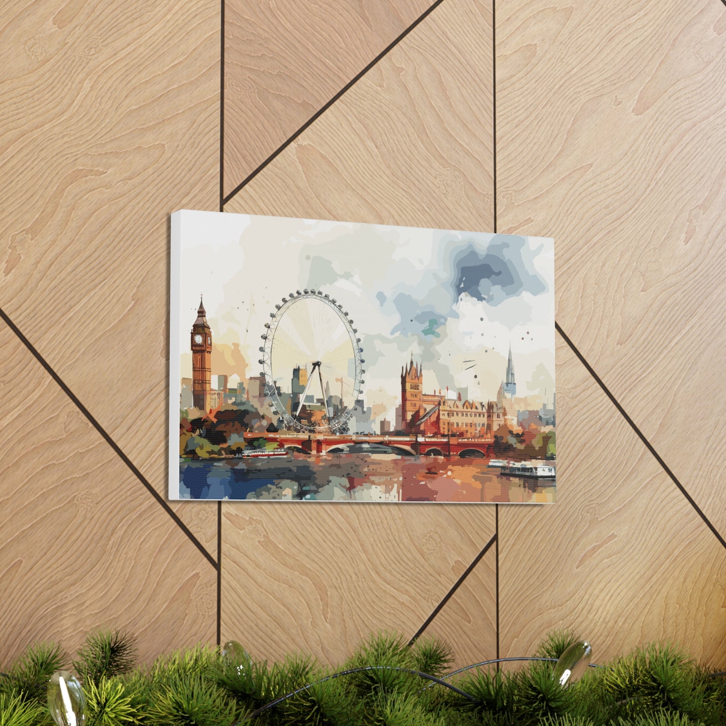 London skyline, Canvas Gallery Wraps