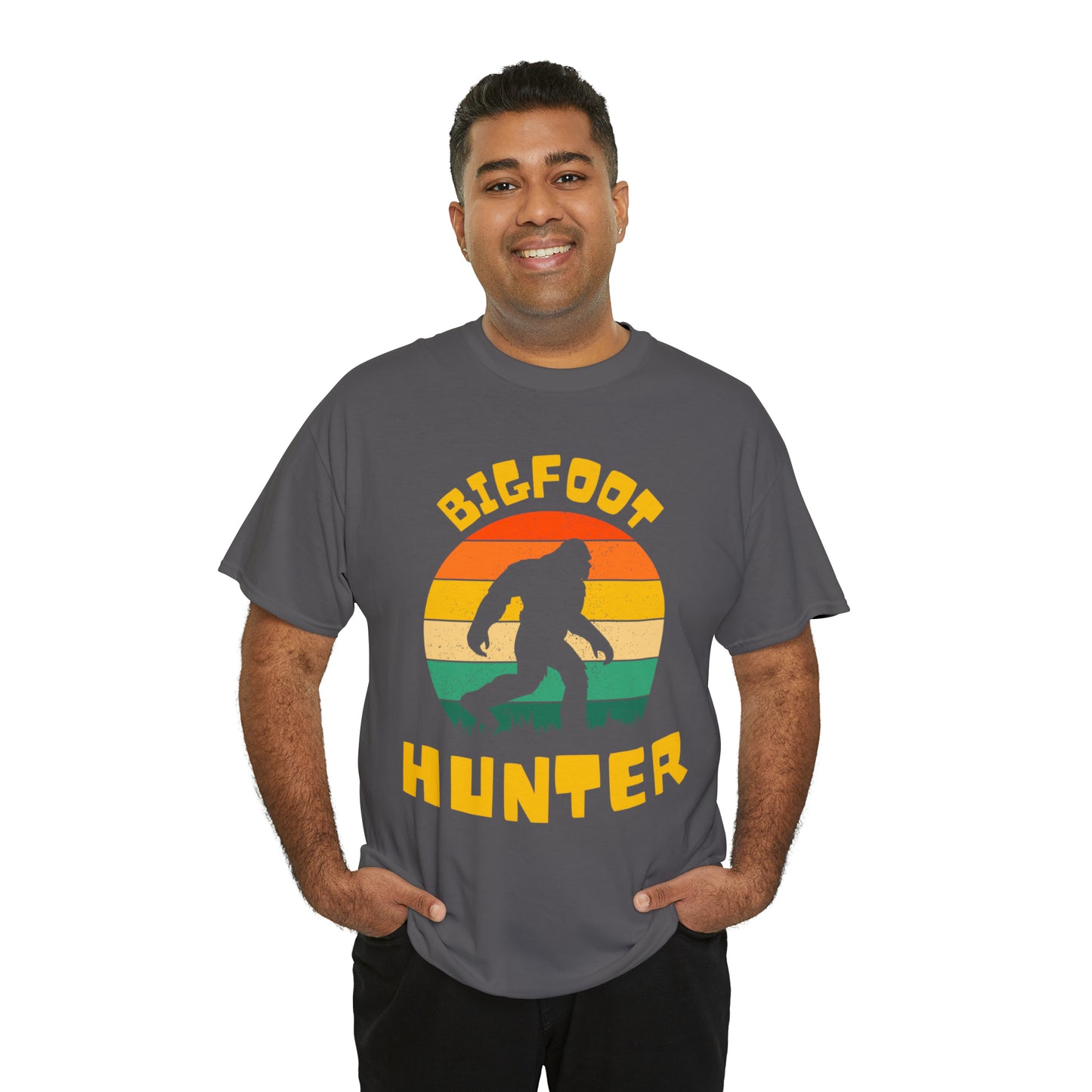 Unisex Bigfoot hunter Heavy Cotton Tee