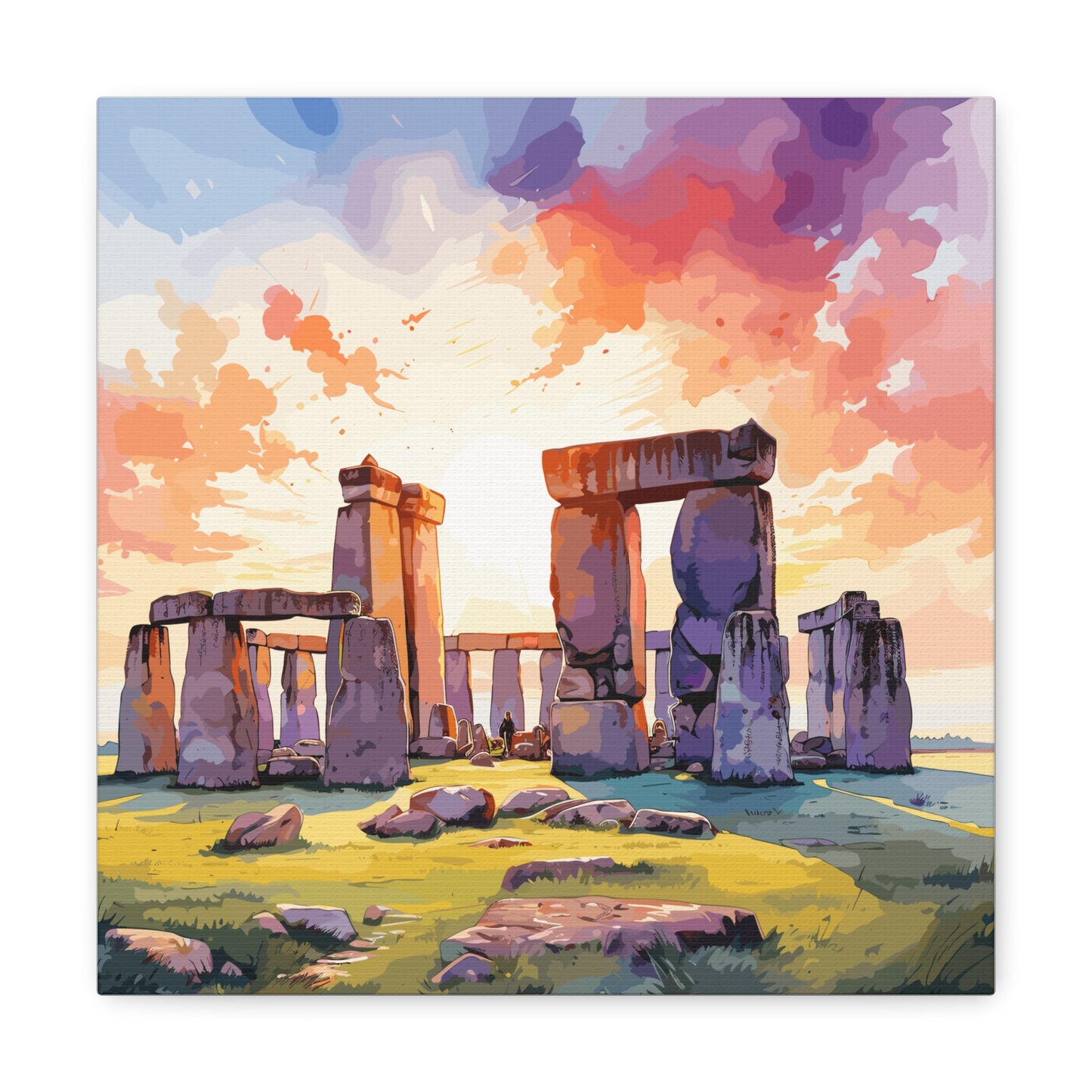 Stone sunrise, Canvas Gallery Wraps