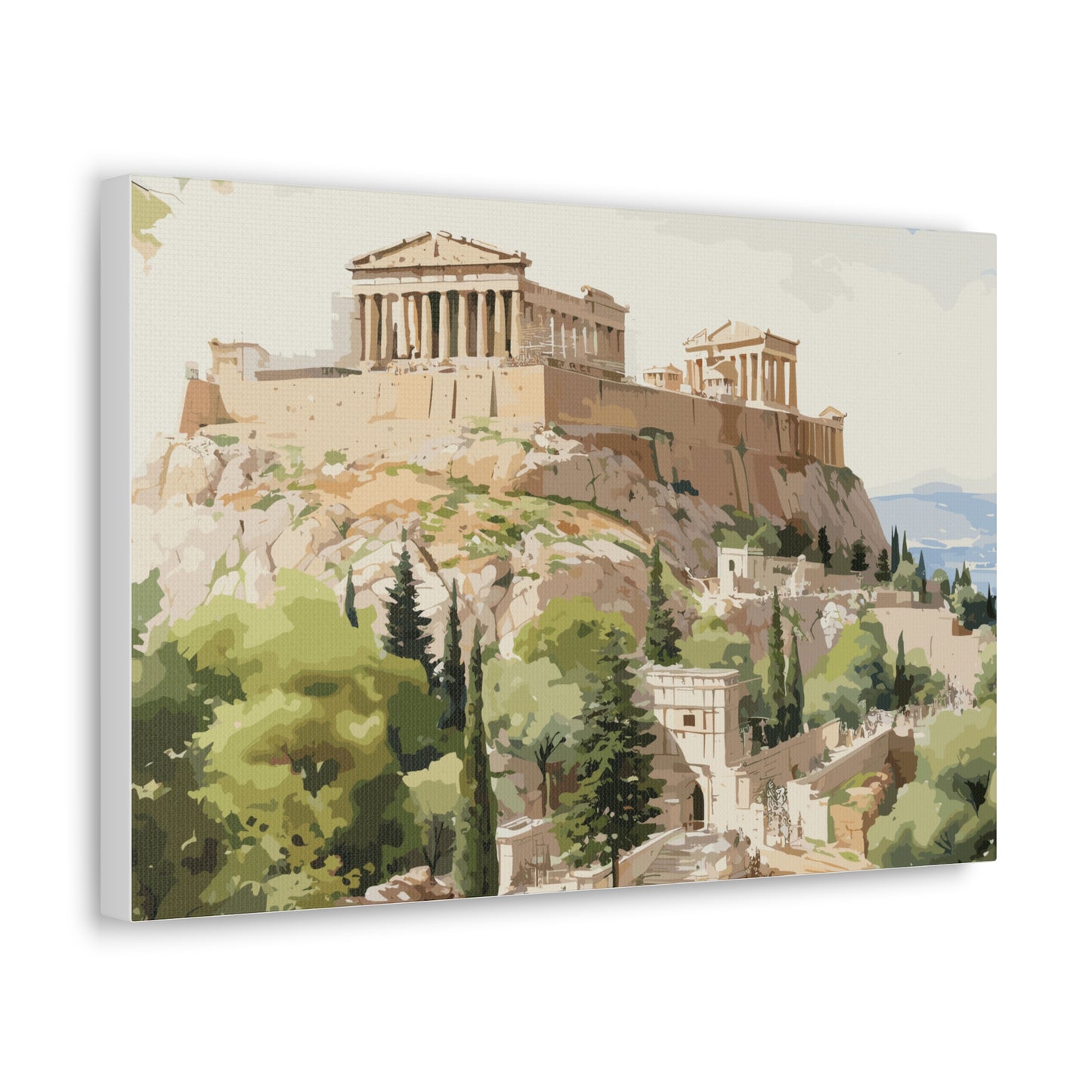 Greece, Canvas Gallery Wraps