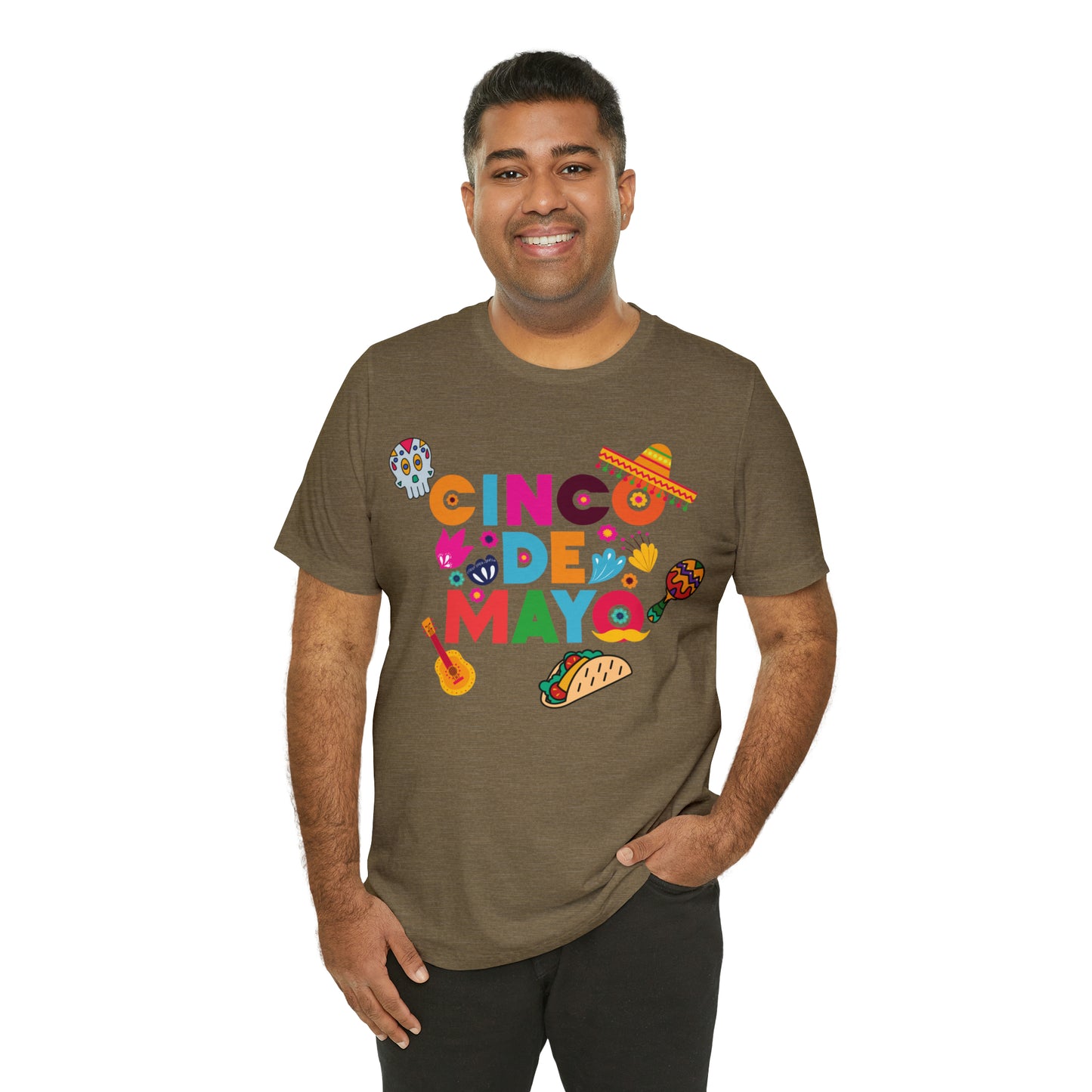 Unisex Cinco de Mayo Jersey Short Sleeve Tee