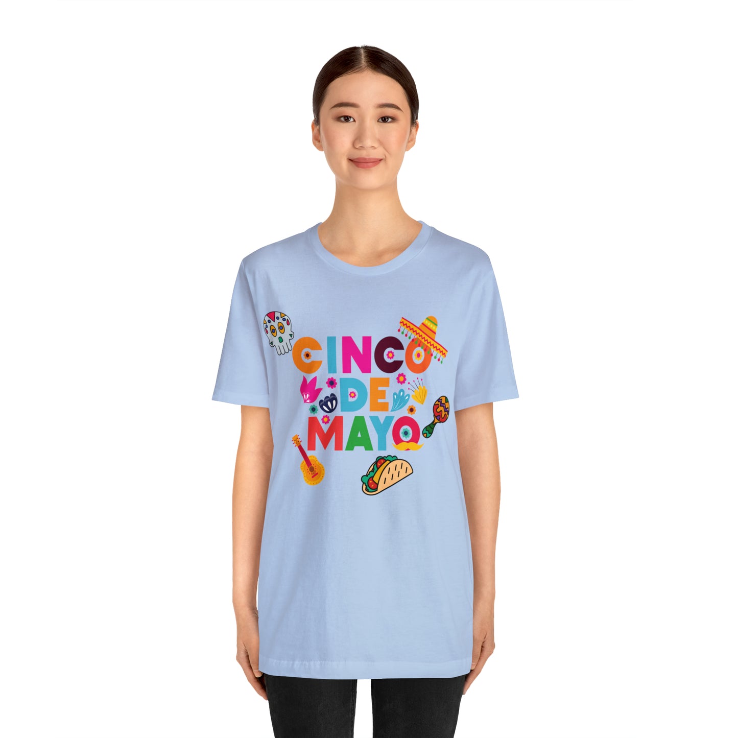 Unisex Cinco de Mayo Jersey Short Sleeve Tee