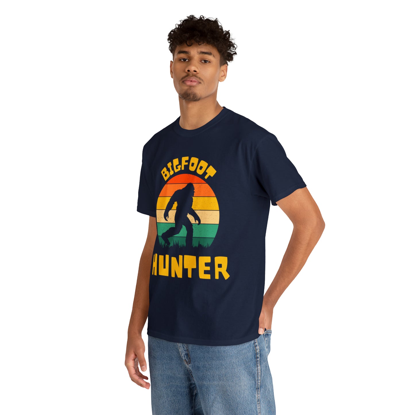 Unisex Bigfoot hunter Heavy Cotton Tee