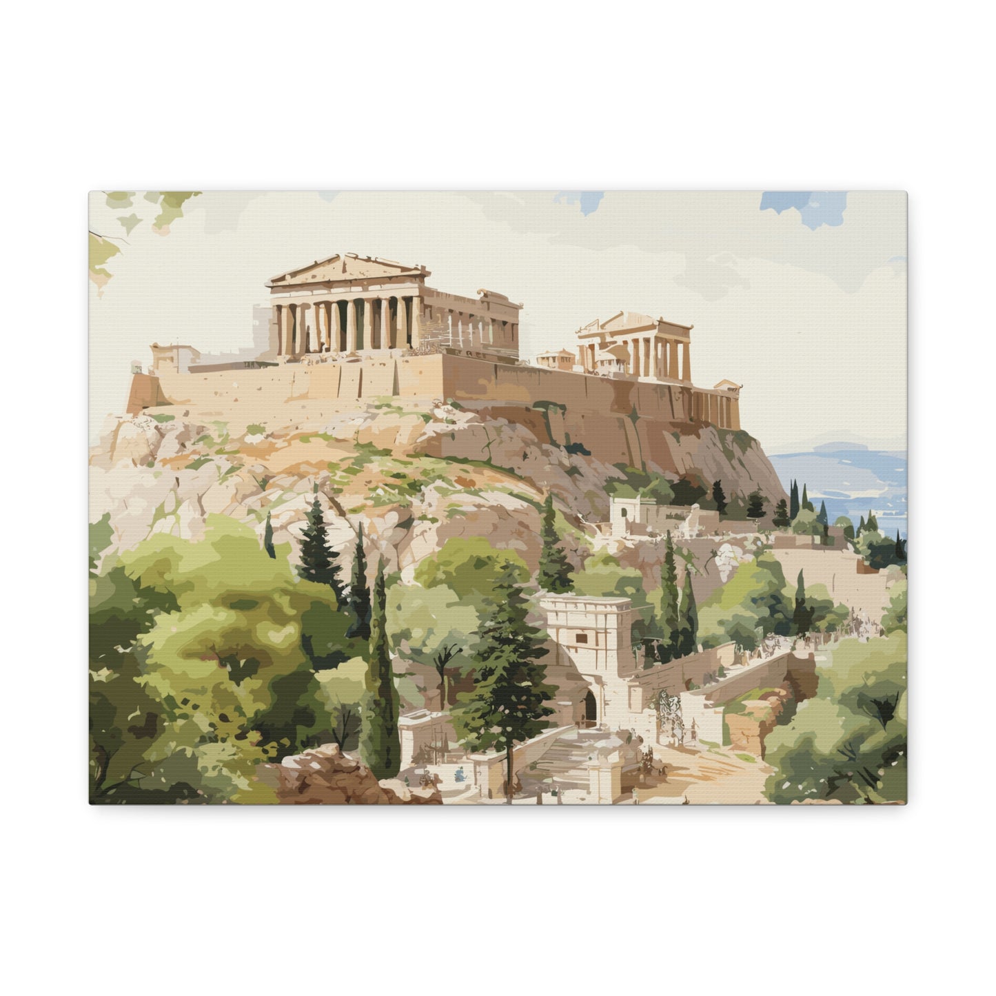 Greece, Canvas Gallery Wraps