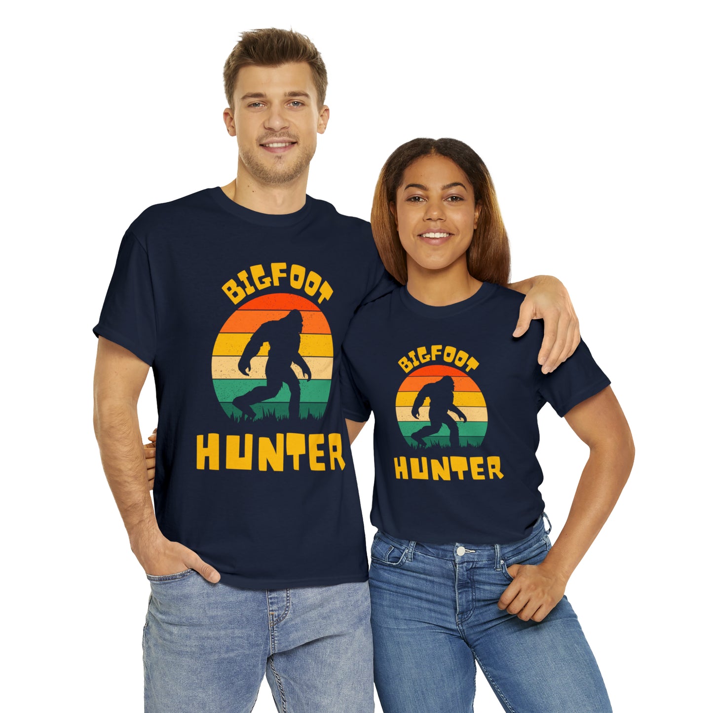 Unisex Bigfoot hunter Heavy Cotton Tee