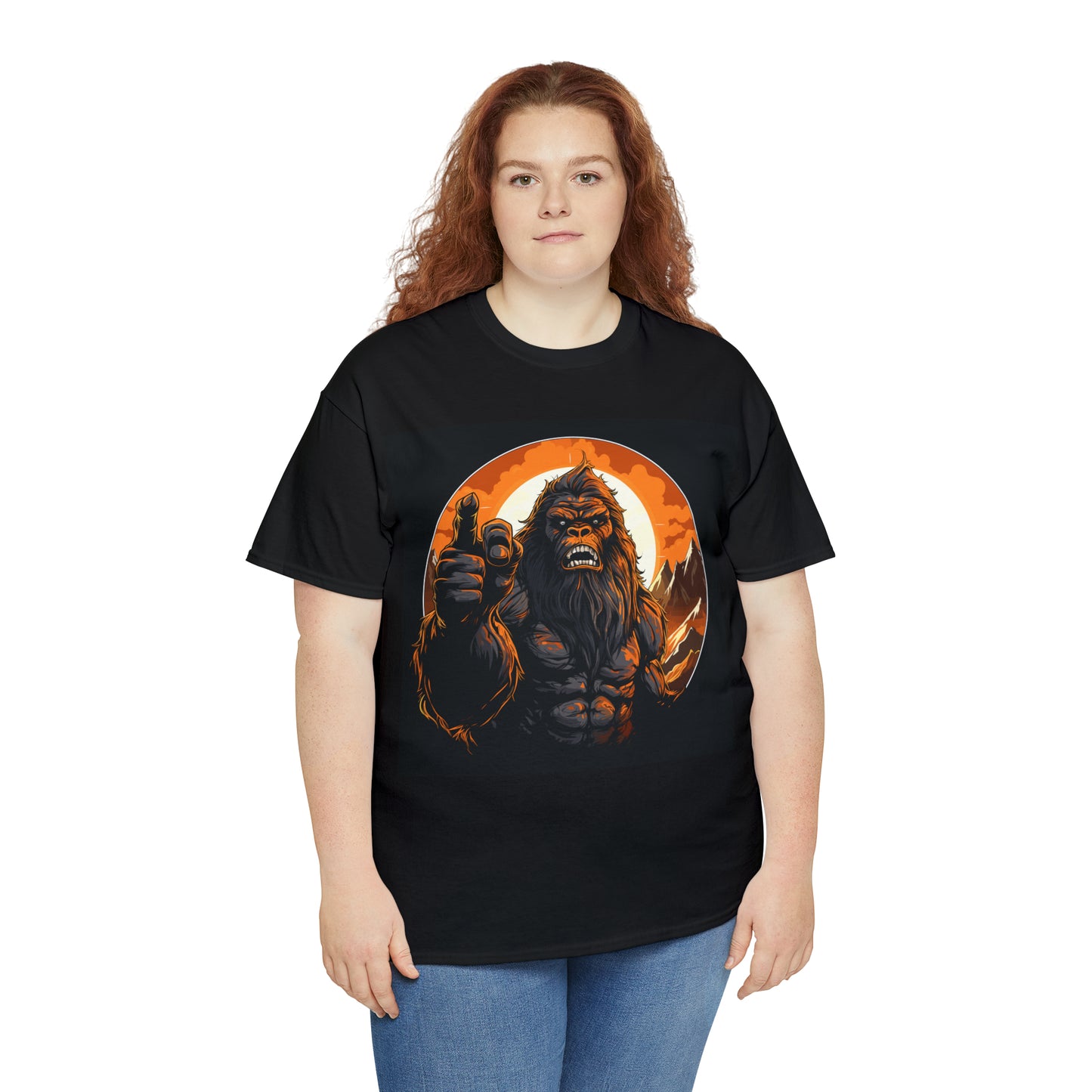 Bigfoot, Unisex Heavy Cotton Tee