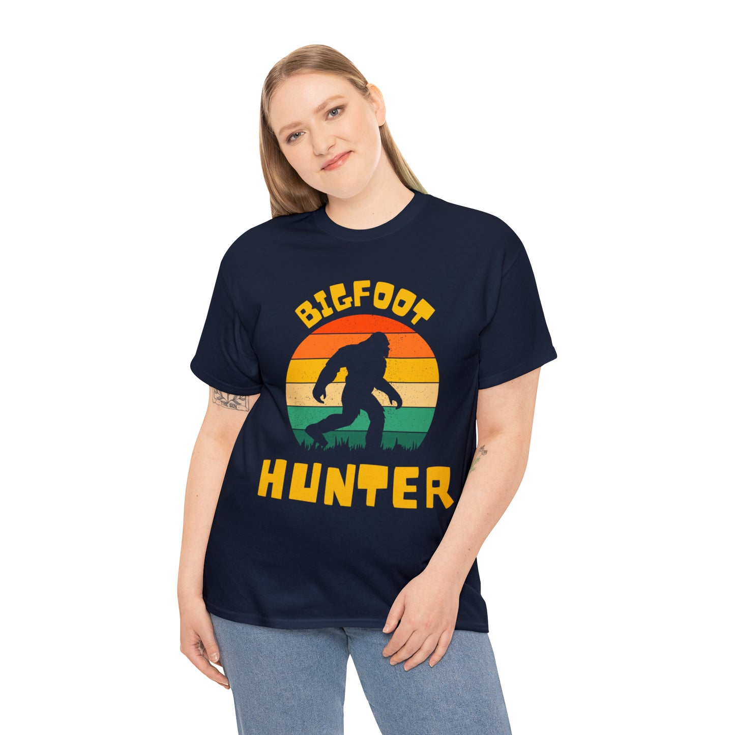 Unisex Bigfoot hunter Heavy Cotton Tee