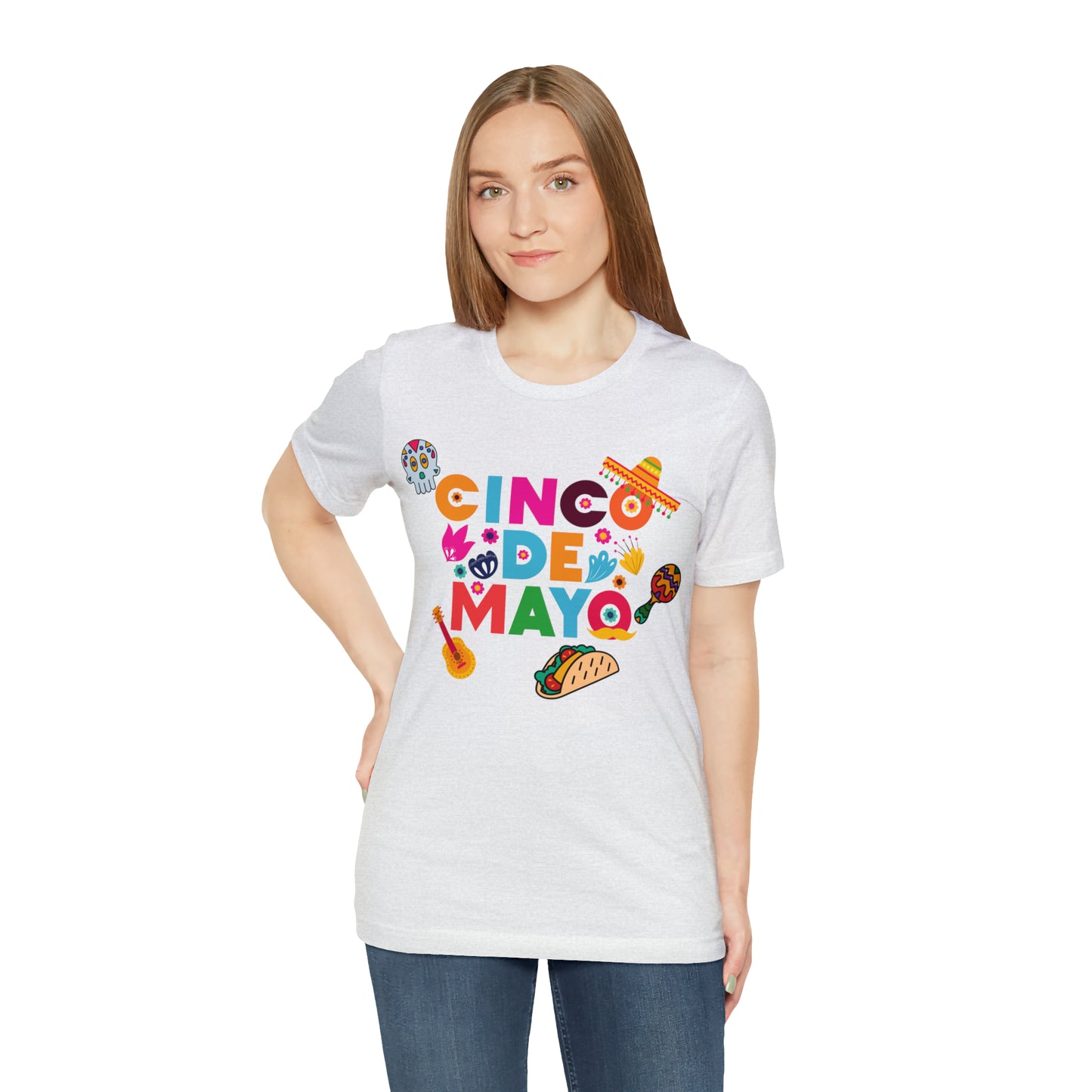 Unisex Cinco de Mayo Jersey Short Sleeve Tee