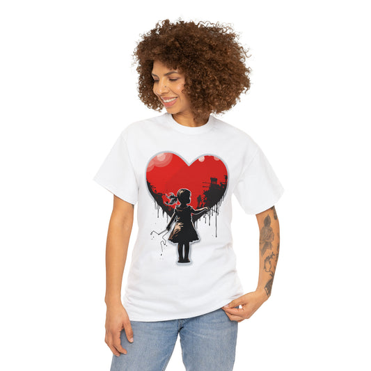 Unisex Love not war collection Heavy Cotton Tee