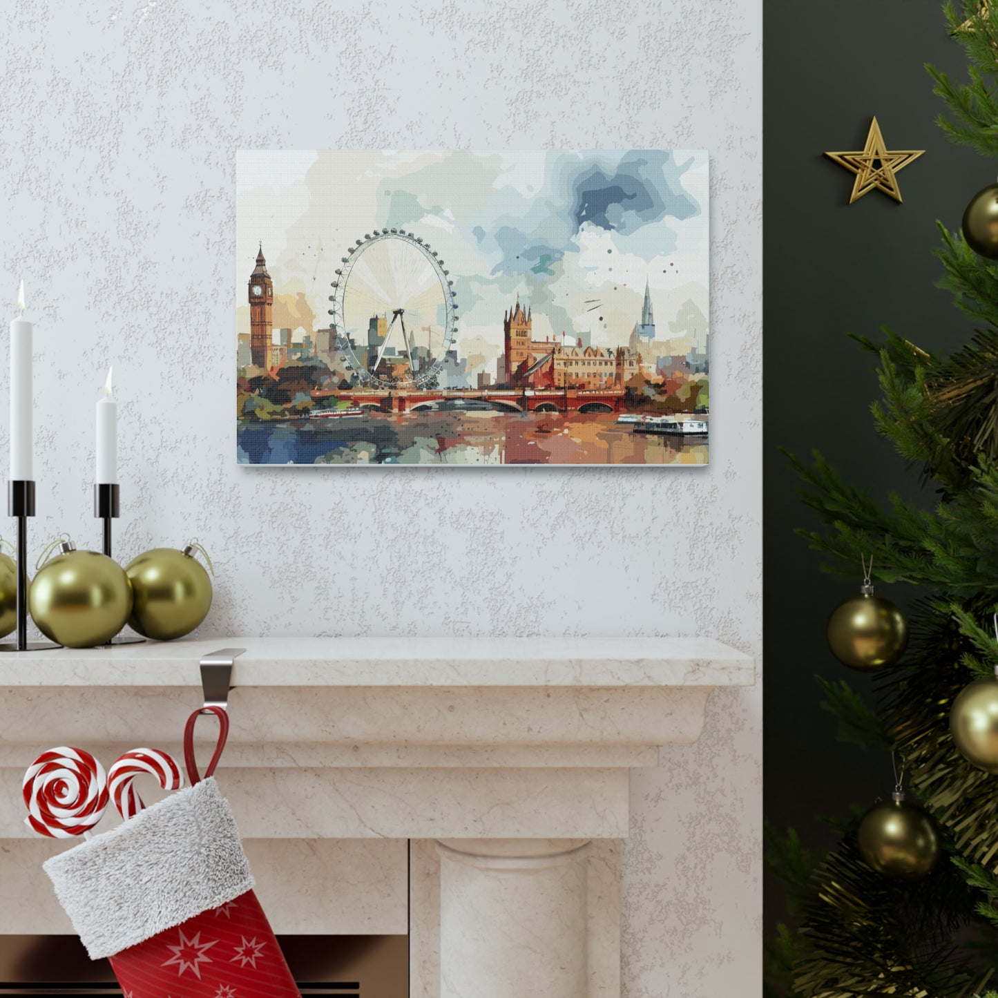 London skyline, Canvas Gallery Wraps