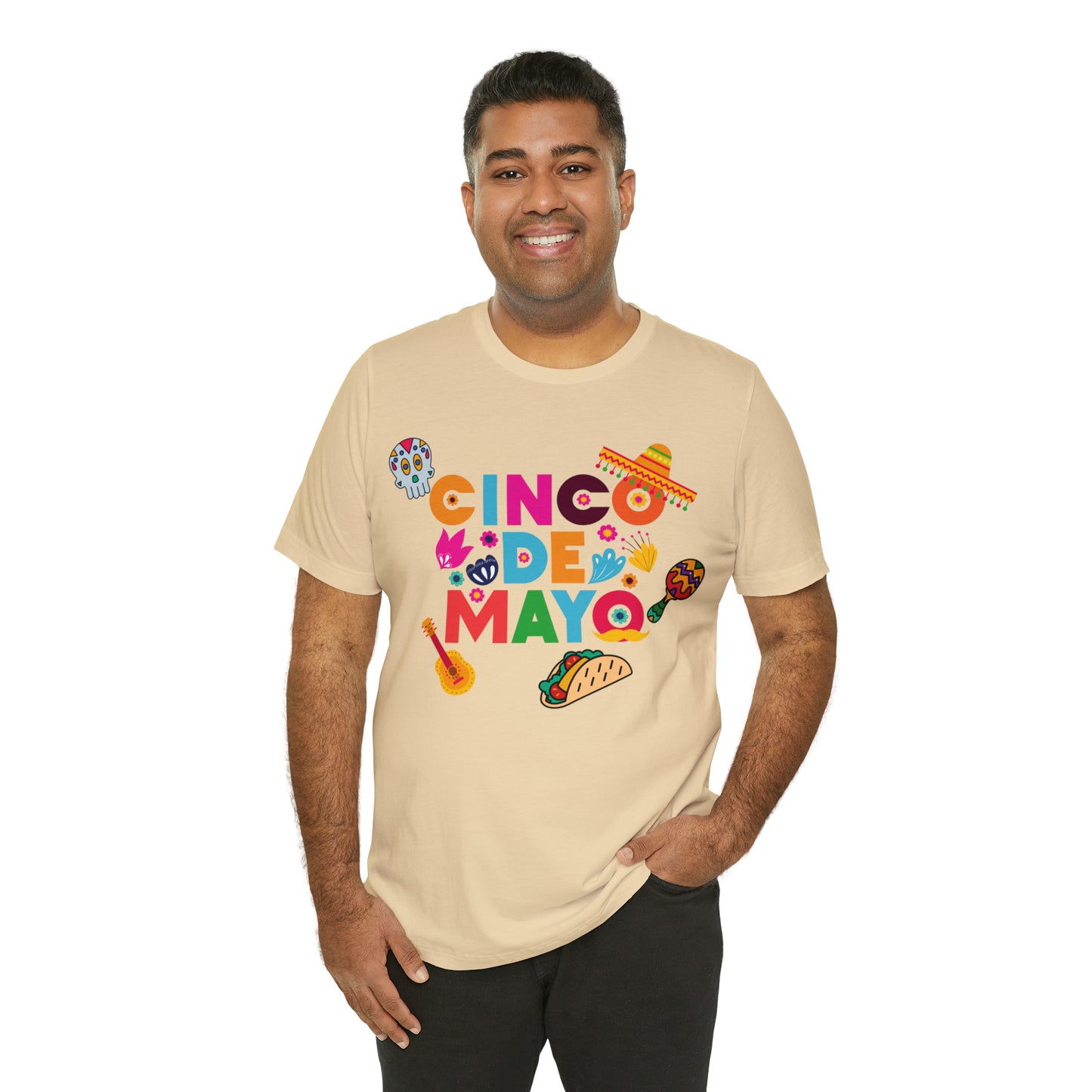 Unisex Cinco de Mayo Jersey Short Sleeve Tee