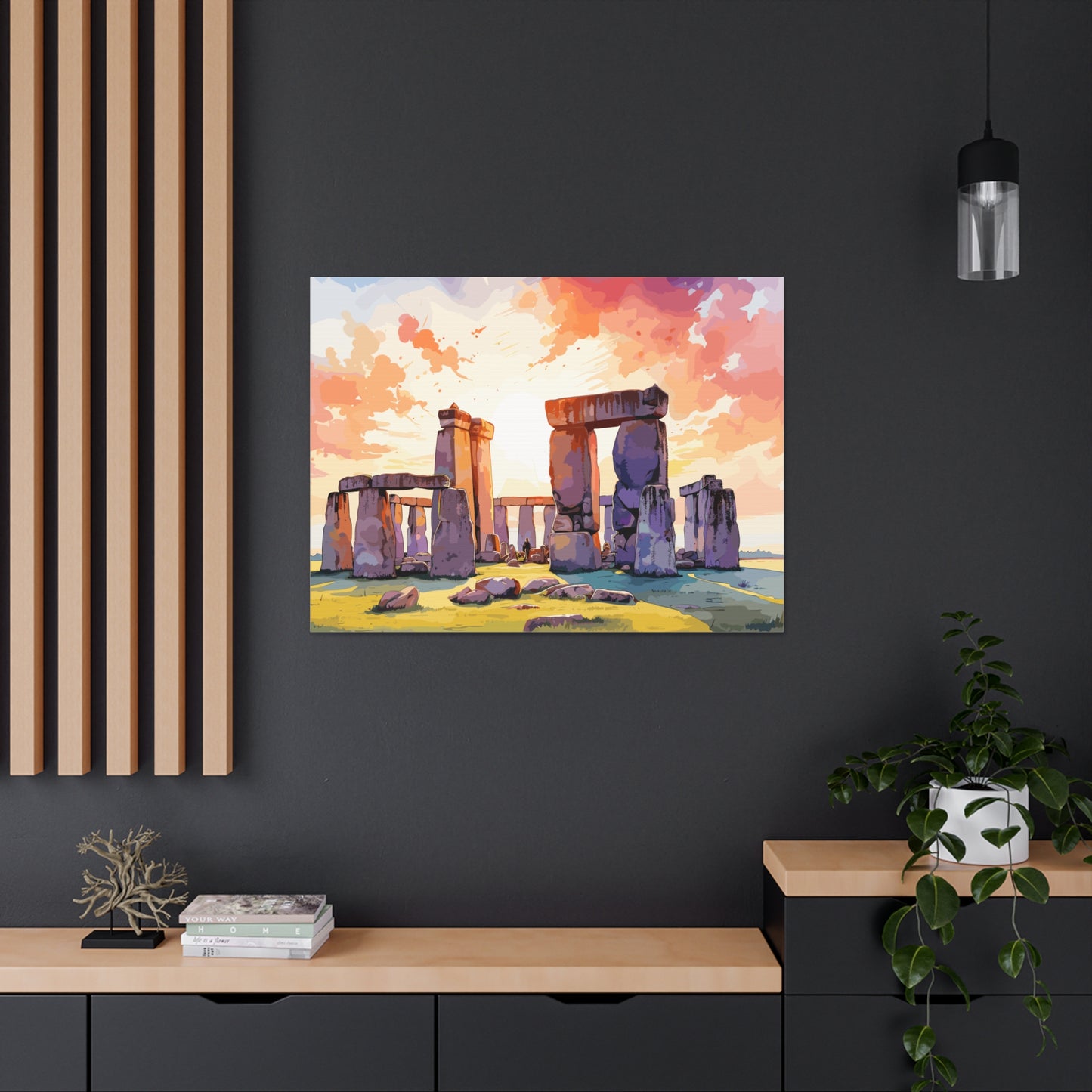 Stone sunrise, Canvas Gallery Wraps