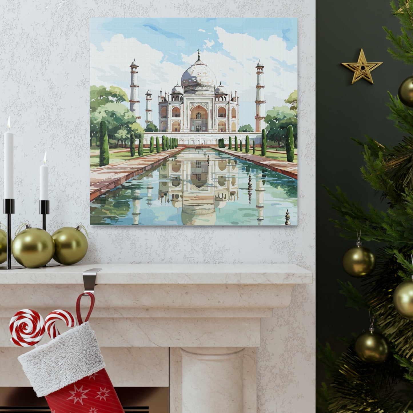 Taj Mahal, Canvas Gallery Wraps