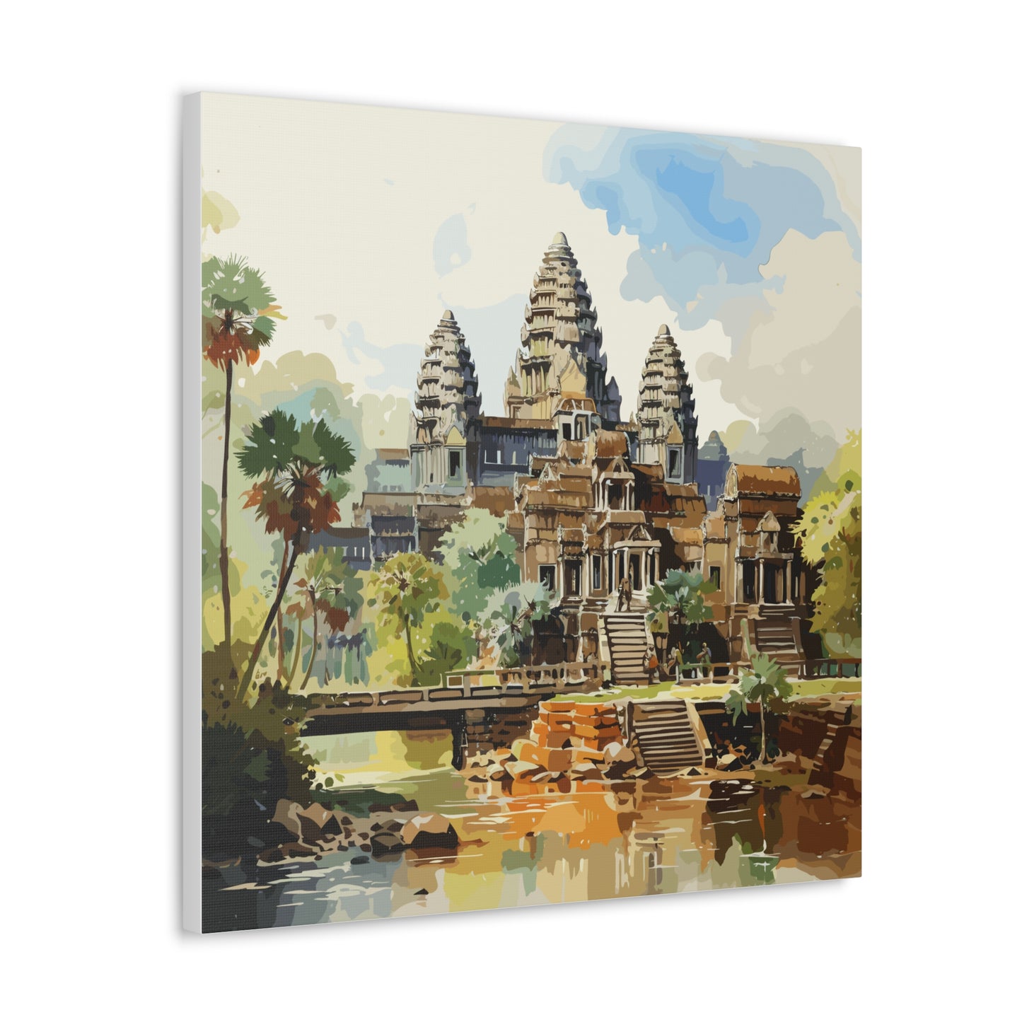 Angkor Wot, Canvas Gallery Wraps