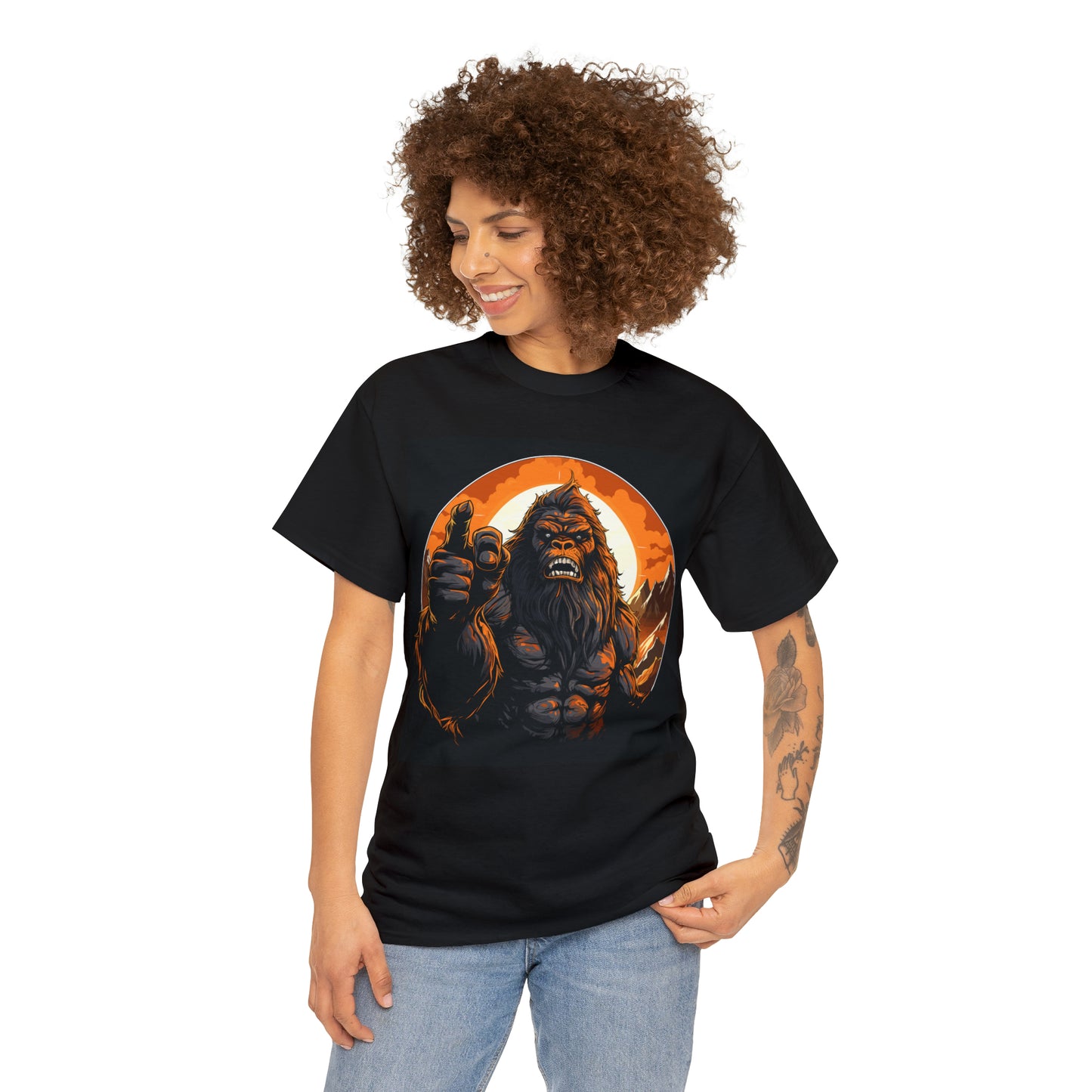 Bigfoot, Unisex Heavy Cotton Tee