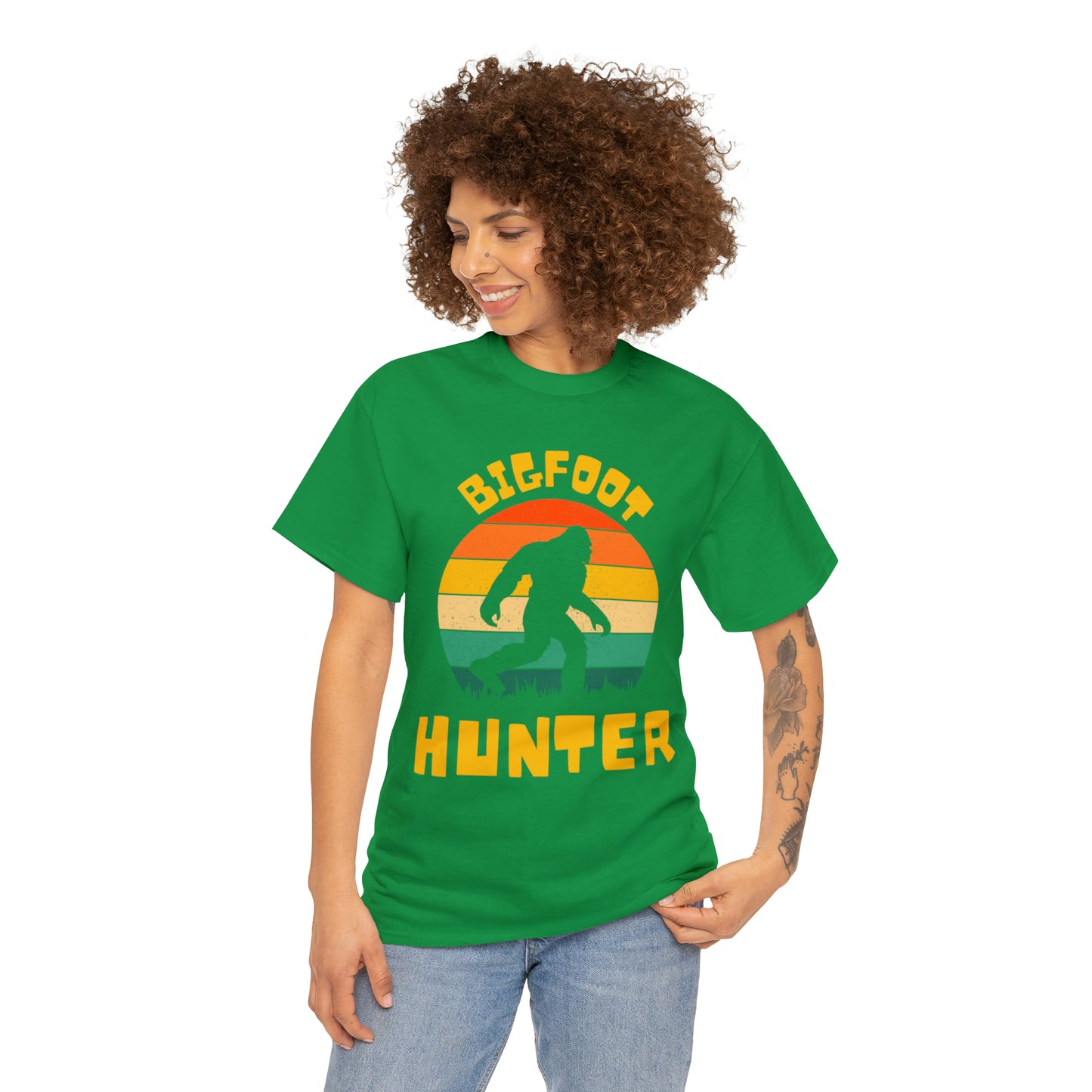 Unisex Bigfoot hunter Heavy Cotton Tee