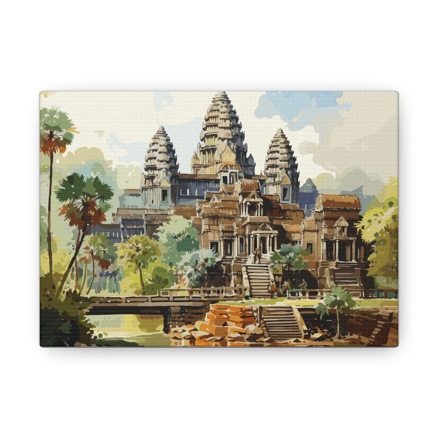 Angkor Wot, Canvas Gallery Wraps