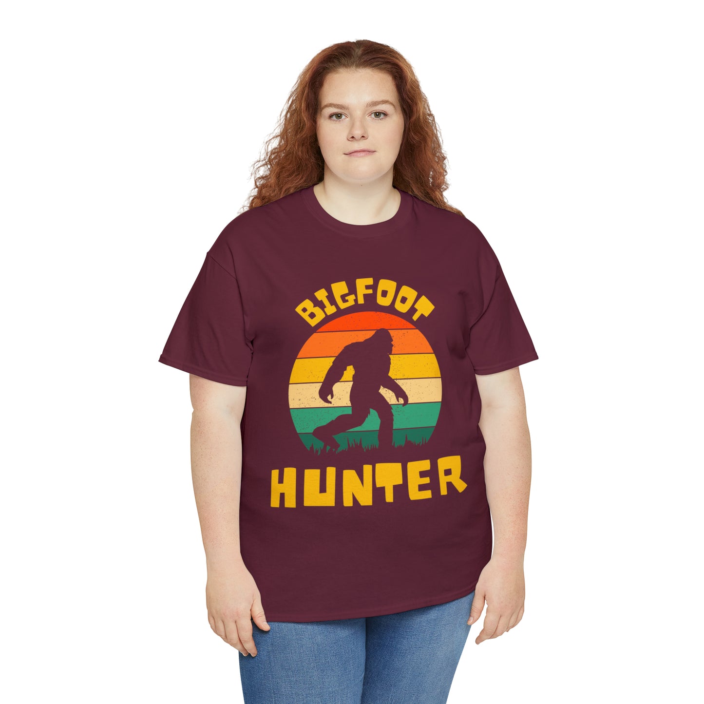 Unisex Bigfoot hunter Heavy Cotton Tee