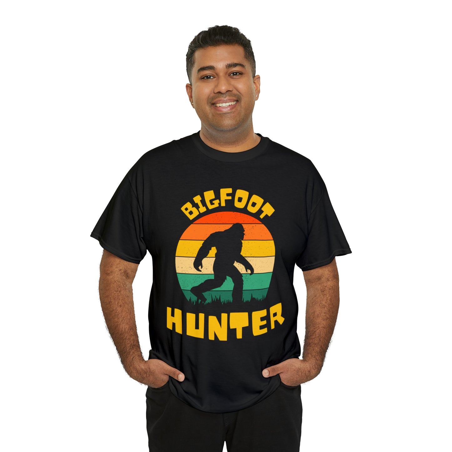 Unisex Bigfoot hunter Heavy Cotton Tee
