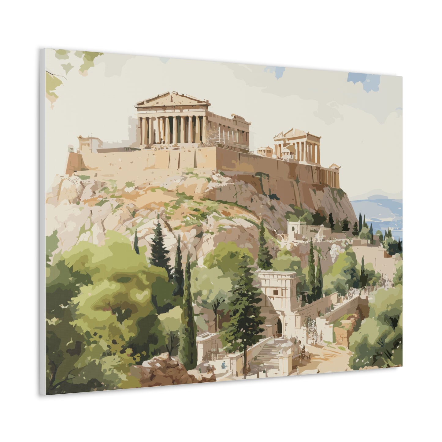 Greece, Canvas Gallery Wraps