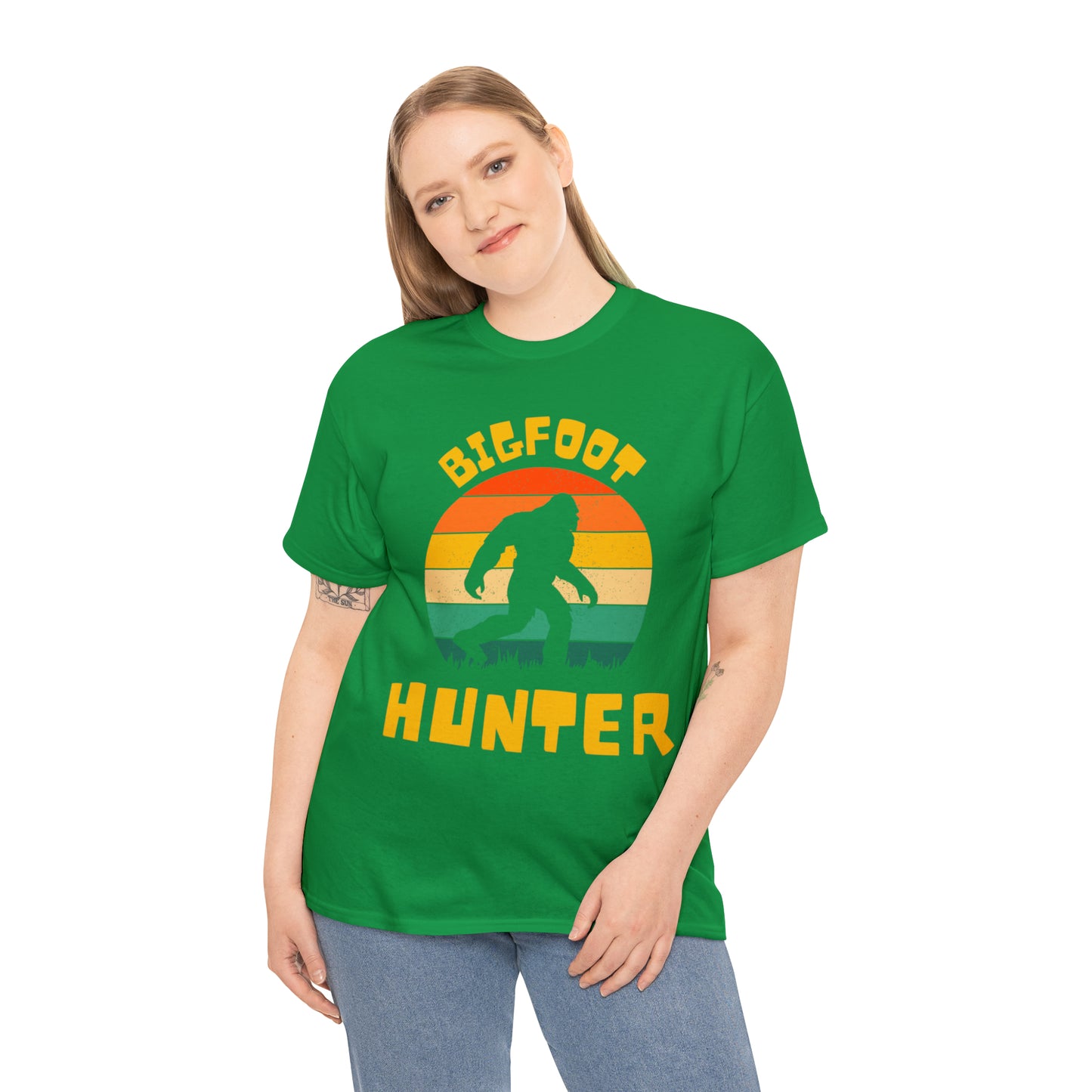 Unisex Bigfoot hunter Heavy Cotton Tee