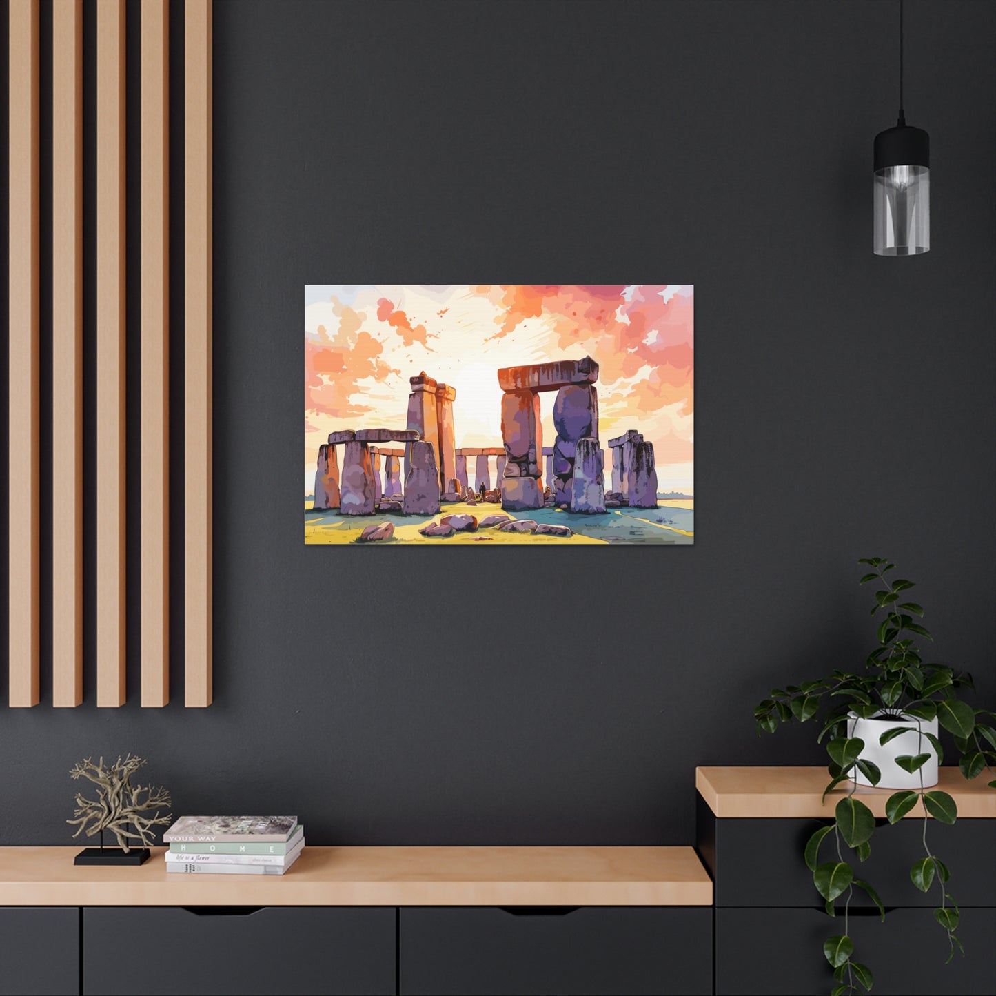 Stone sunrise, Canvas Gallery Wraps