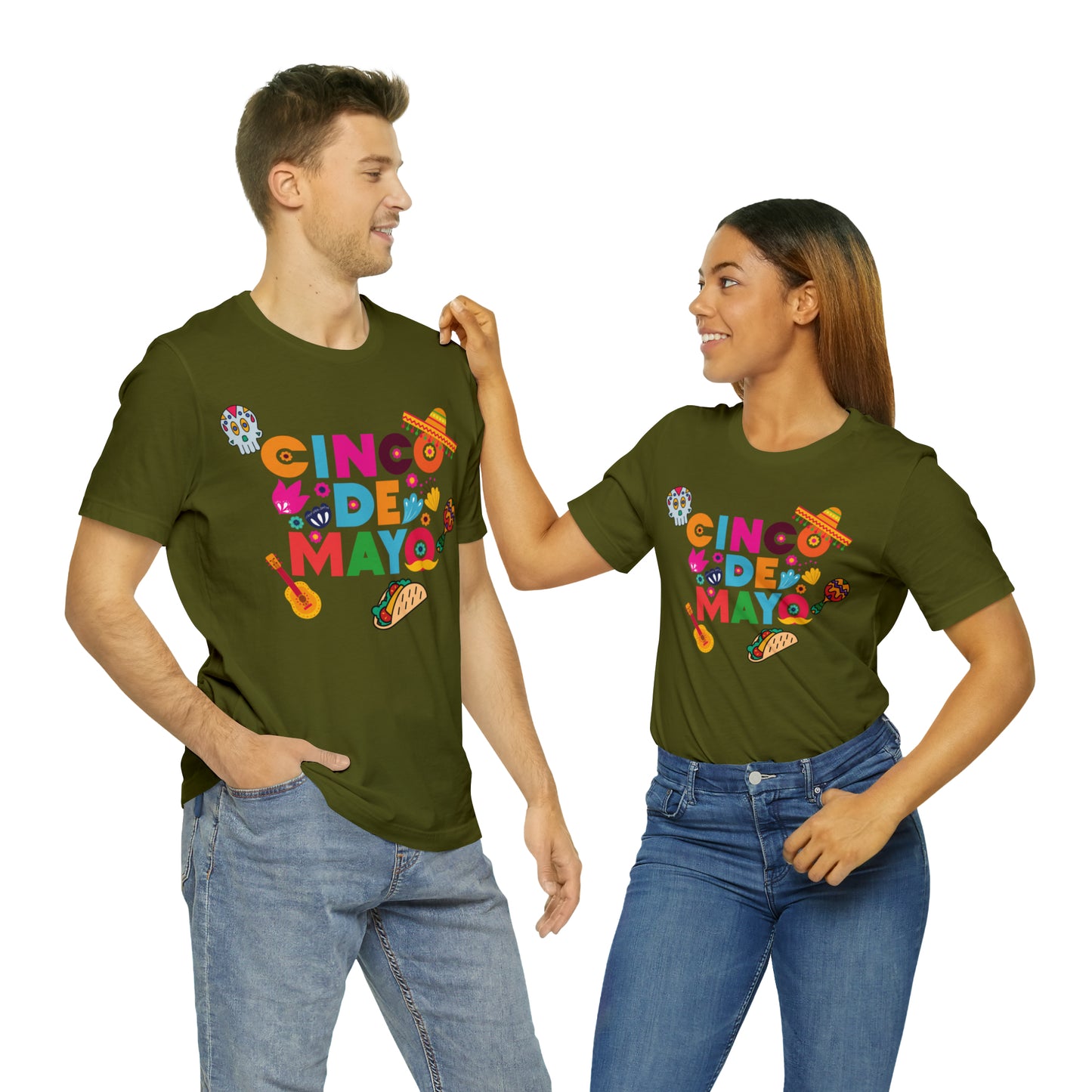 Unisex Cinco de Mayo Jersey Short Sleeve Tee