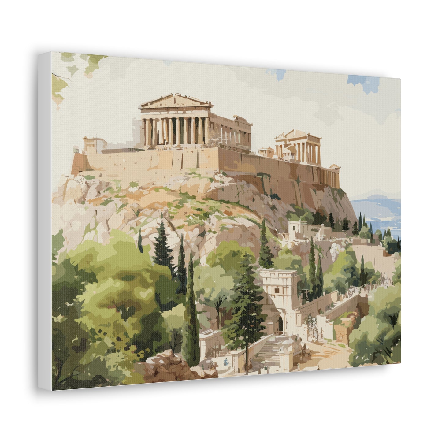 Greece, Canvas Gallery Wraps