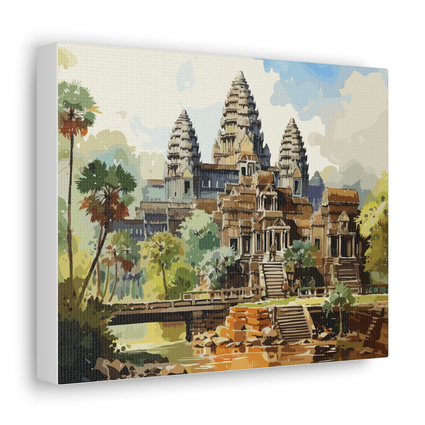 Angkor Wot, Canvas Gallery Wraps