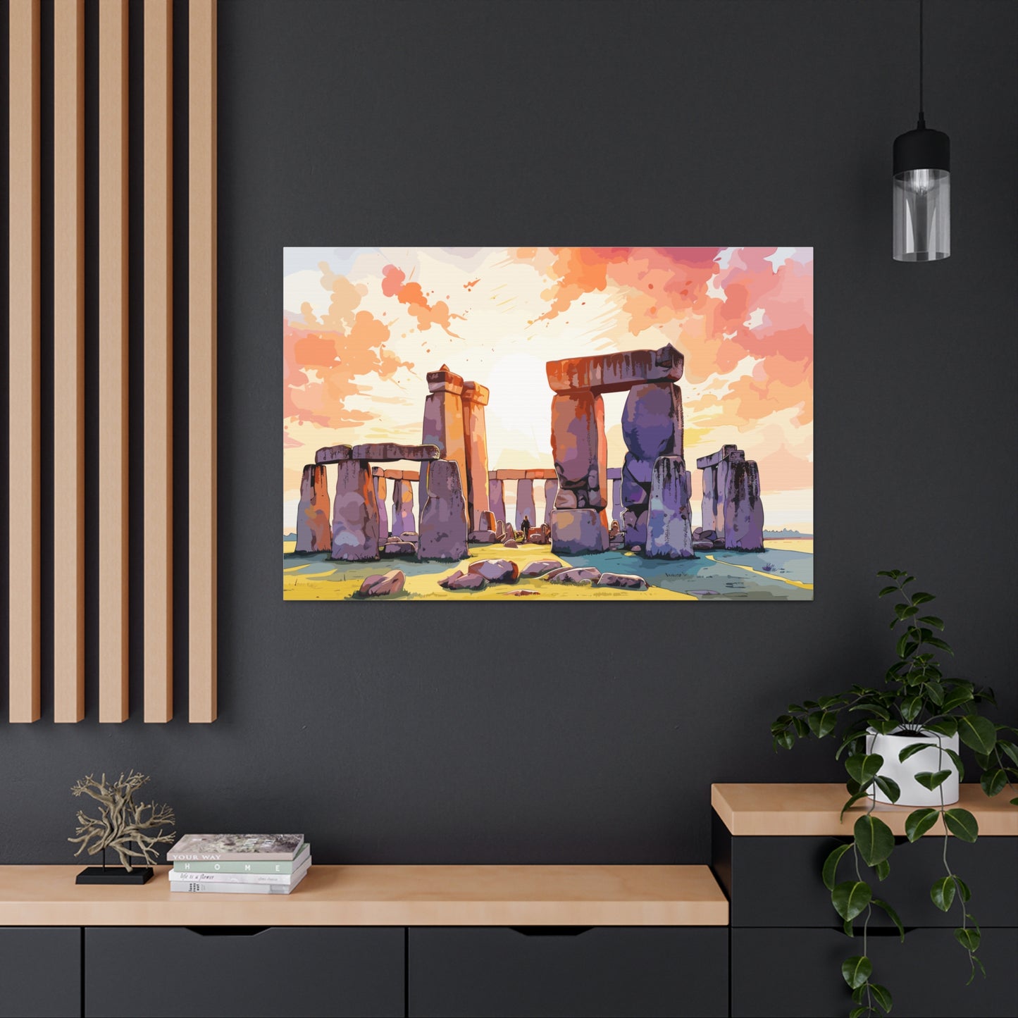 Stone sunrise, Canvas Gallery Wraps