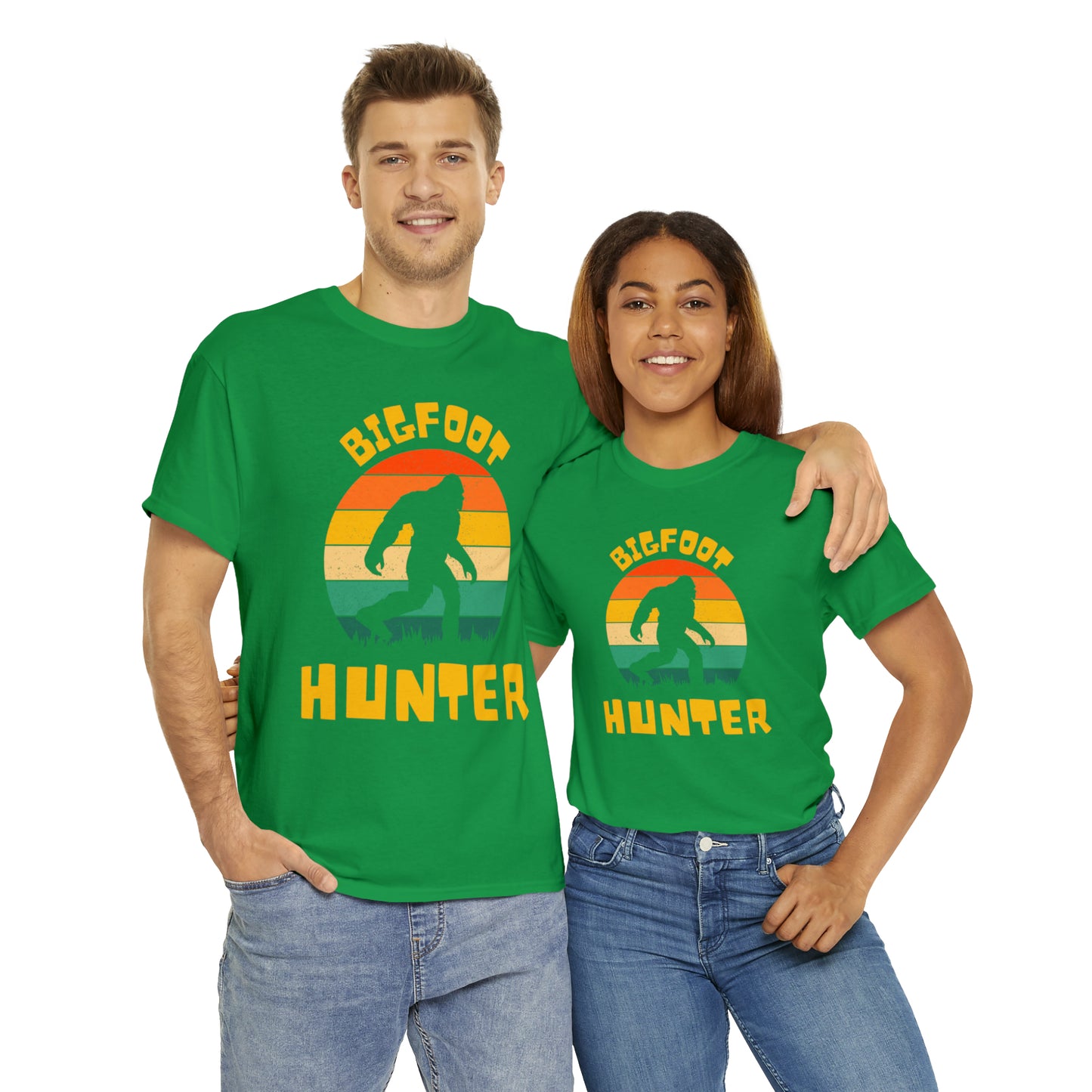Unisex Bigfoot hunter Heavy Cotton Tee