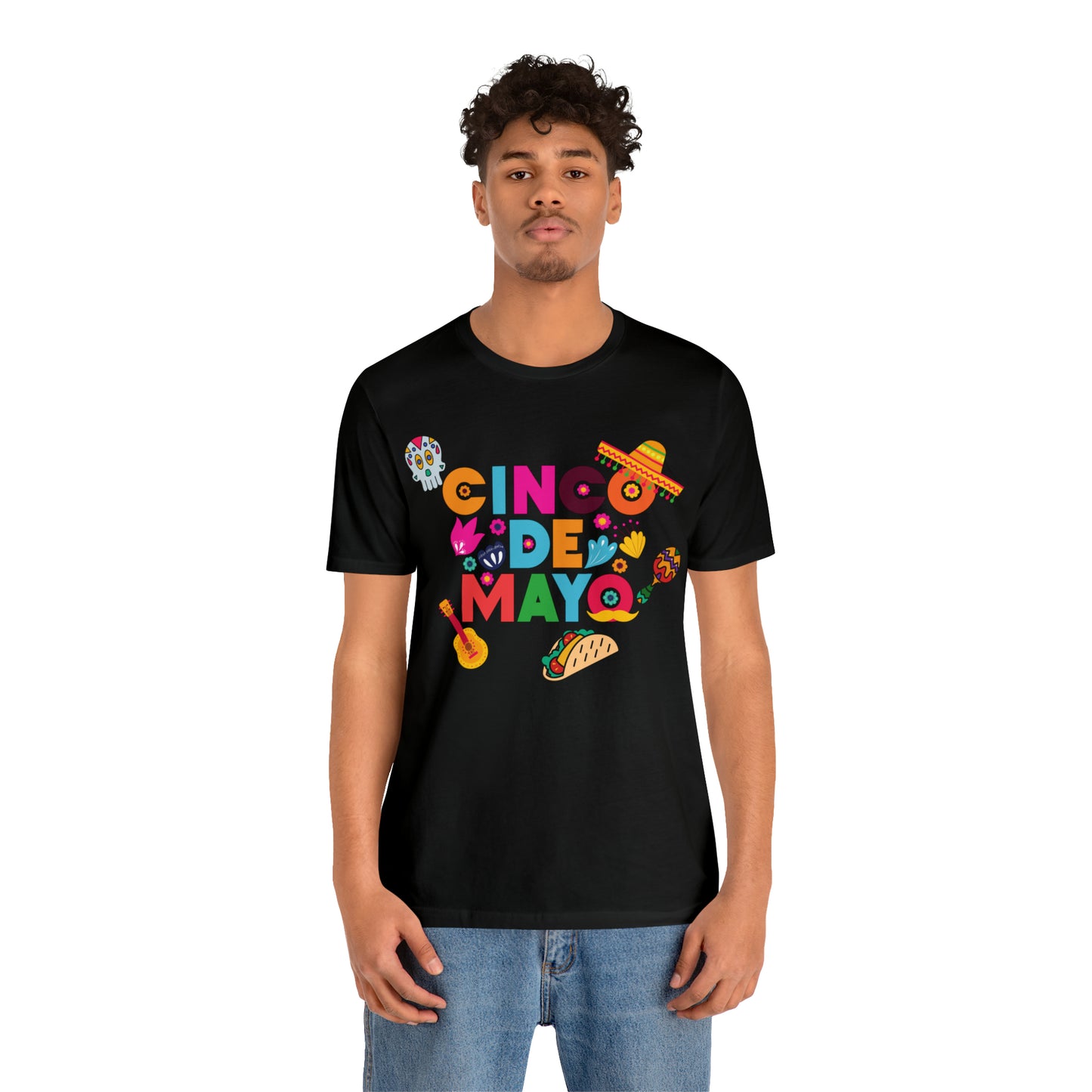 Unisex Cinco de Mayo Jersey Short Sleeve Tee