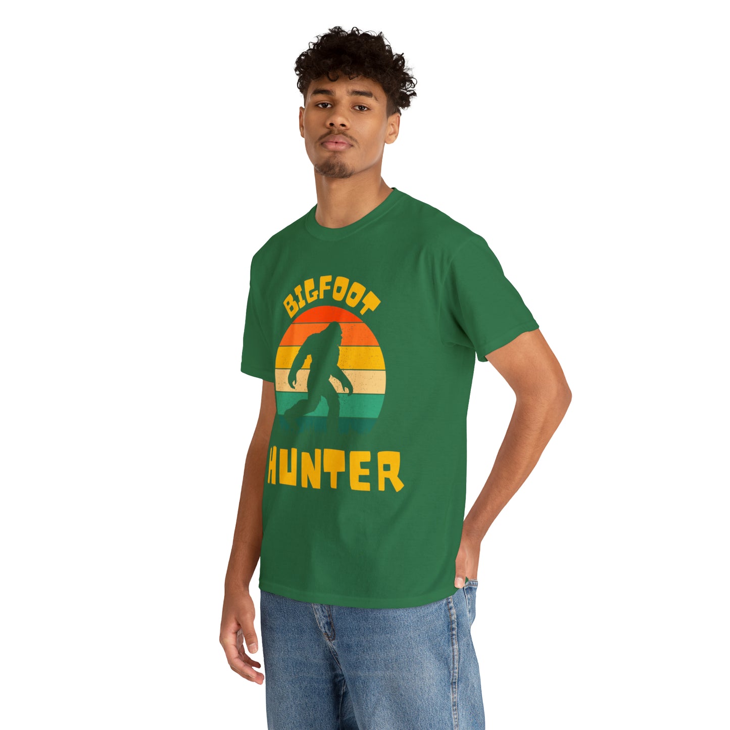 Unisex Bigfoot hunter Heavy Cotton Tee