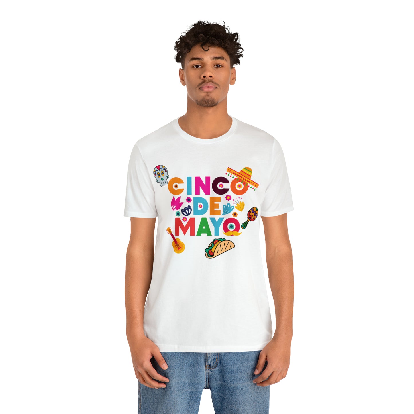 Unisex Cinco de Mayo Jersey Short Sleeve Tee