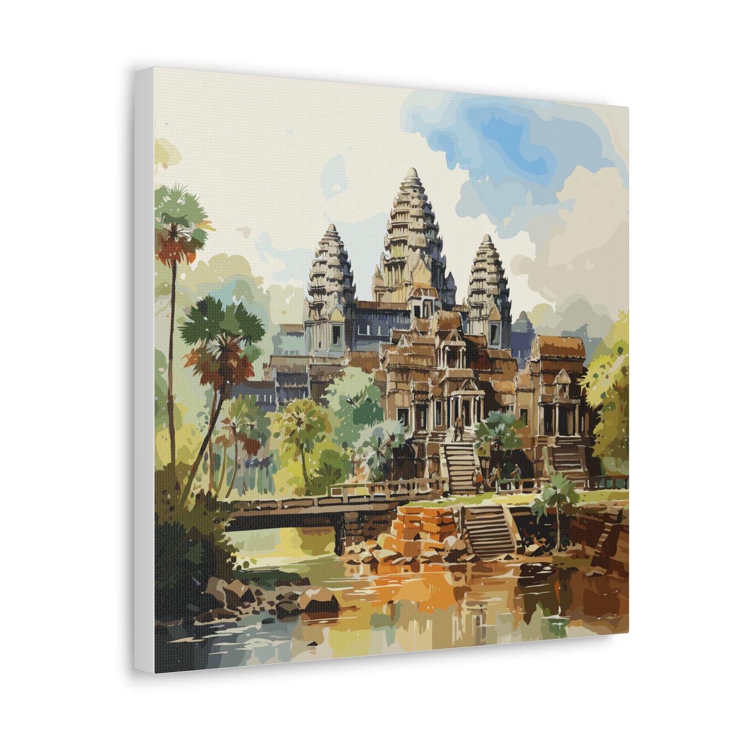 Angkor Wot, Canvas Gallery Wraps