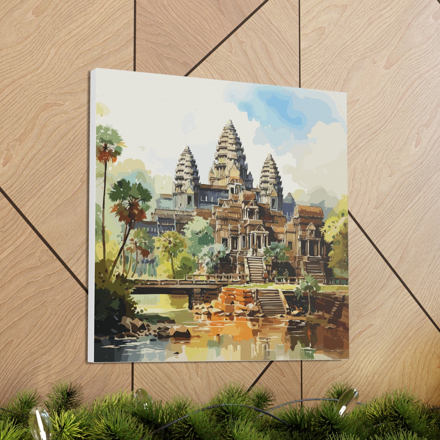 Angkor Wot, Canvas Gallery Wraps