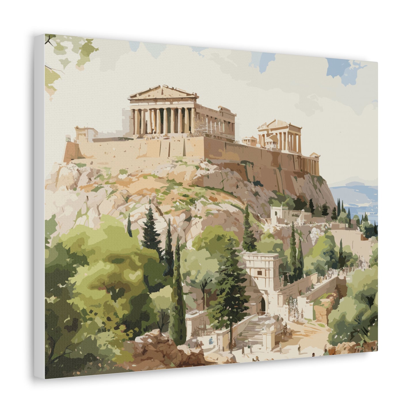 Greece, Canvas Gallery Wraps