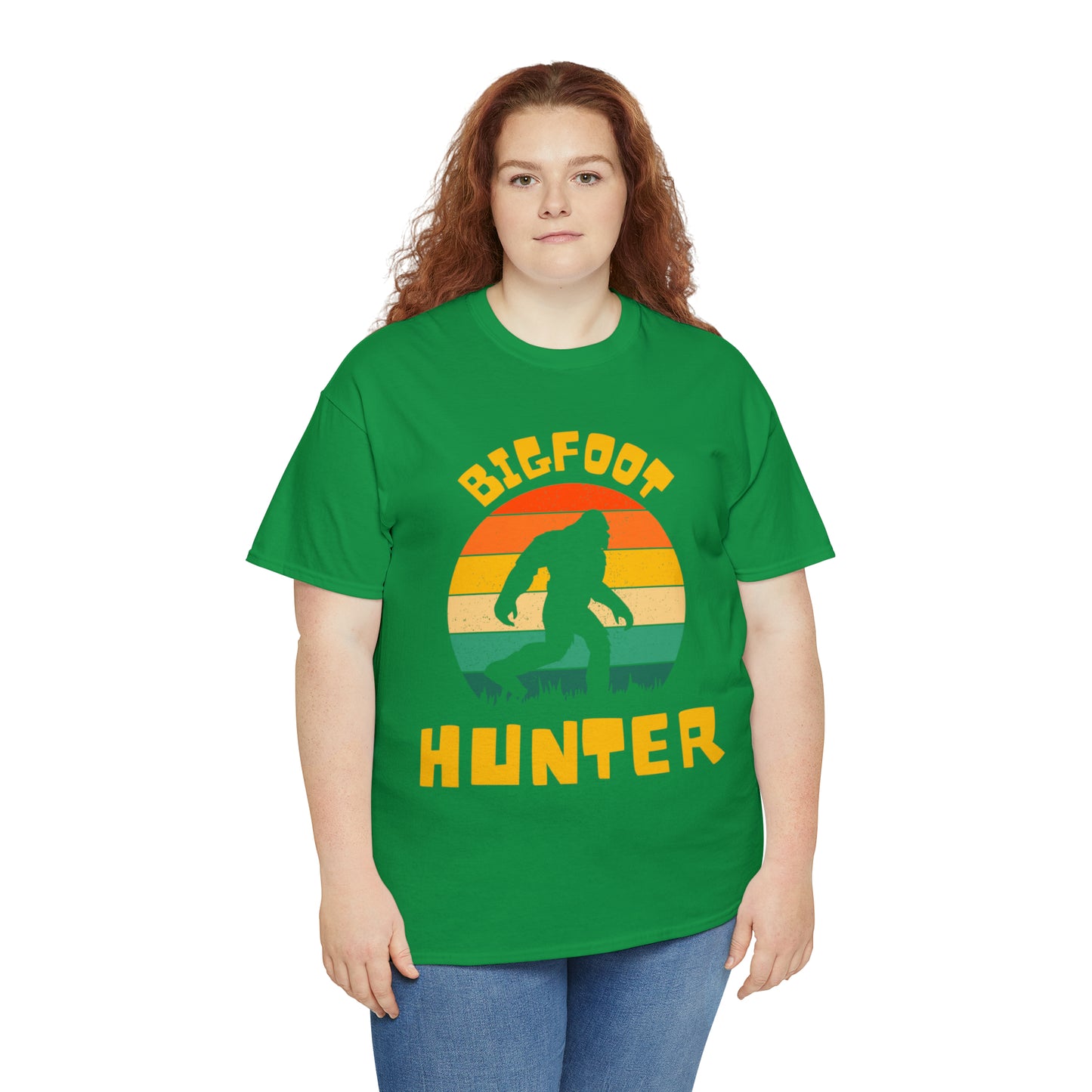 Unisex Bigfoot hunter Heavy Cotton Tee