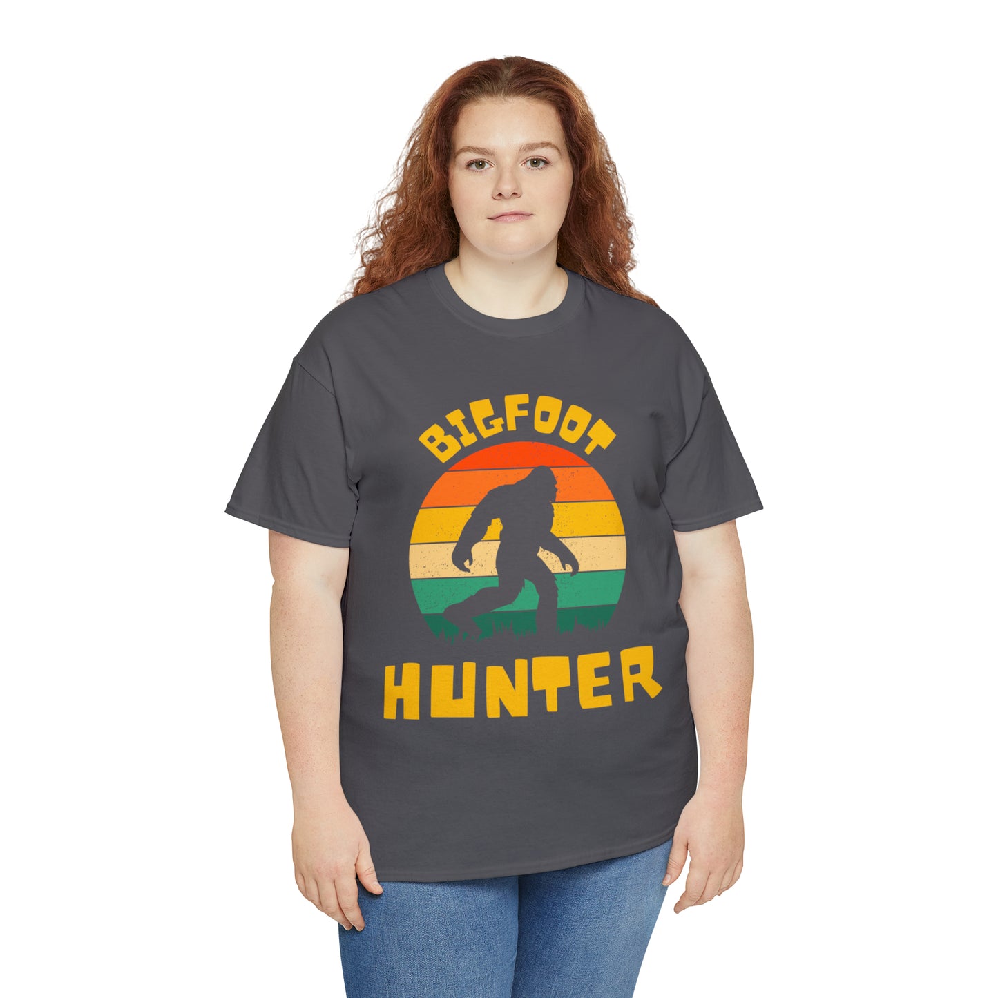 Unisex Bigfoot hunter Heavy Cotton Tee