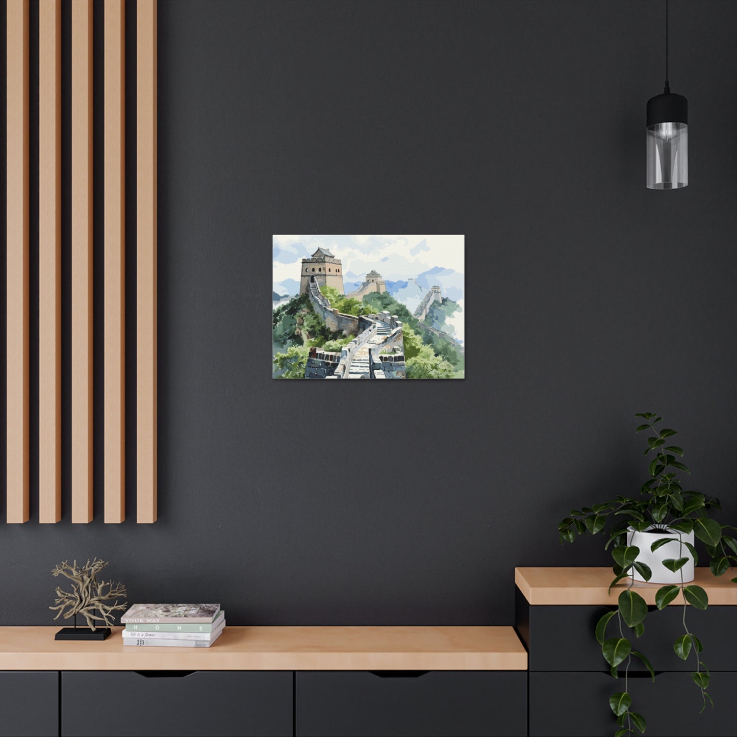 Great Wall Of China, canvas wrap